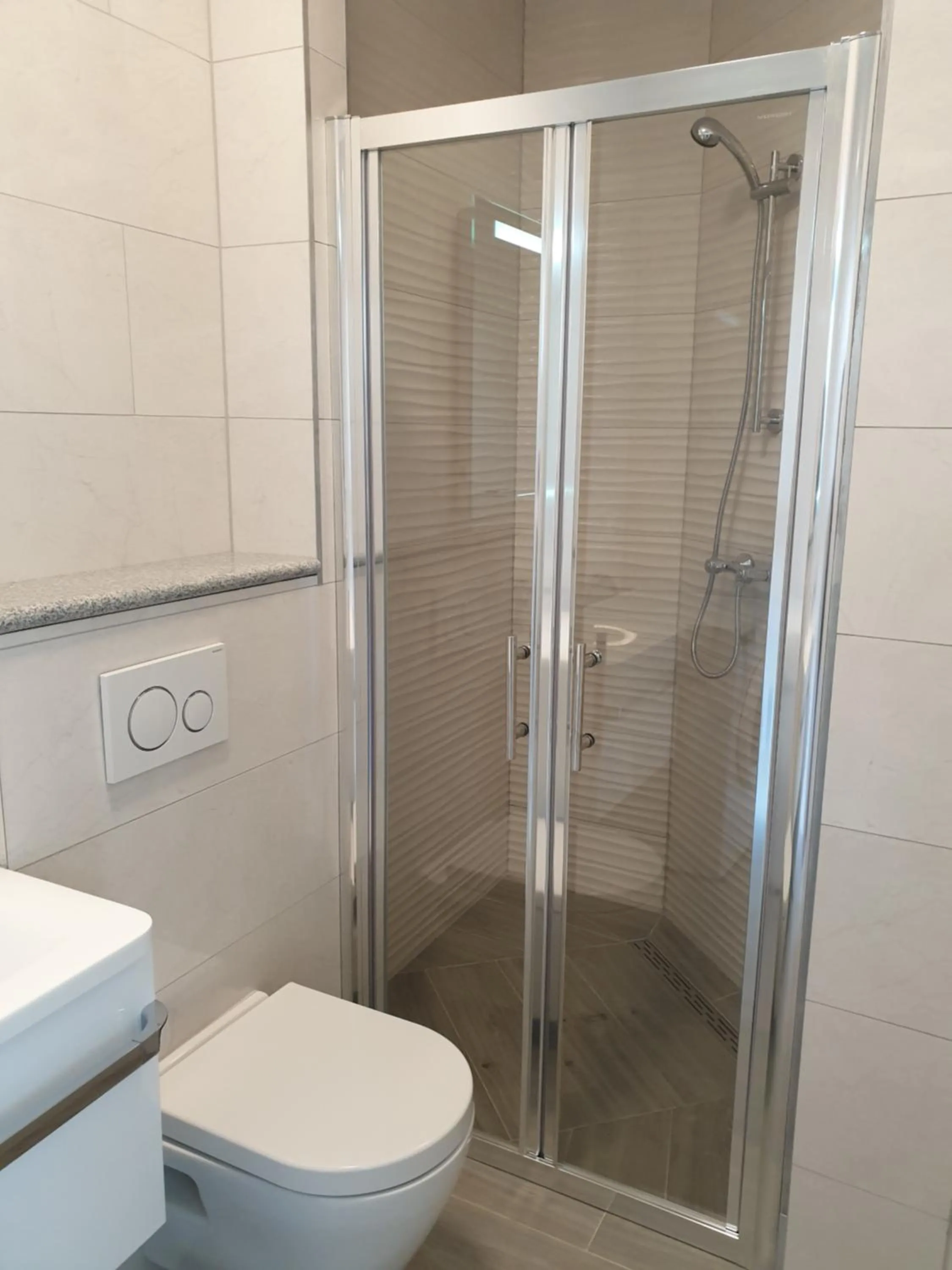 Shower in Apartment Mary