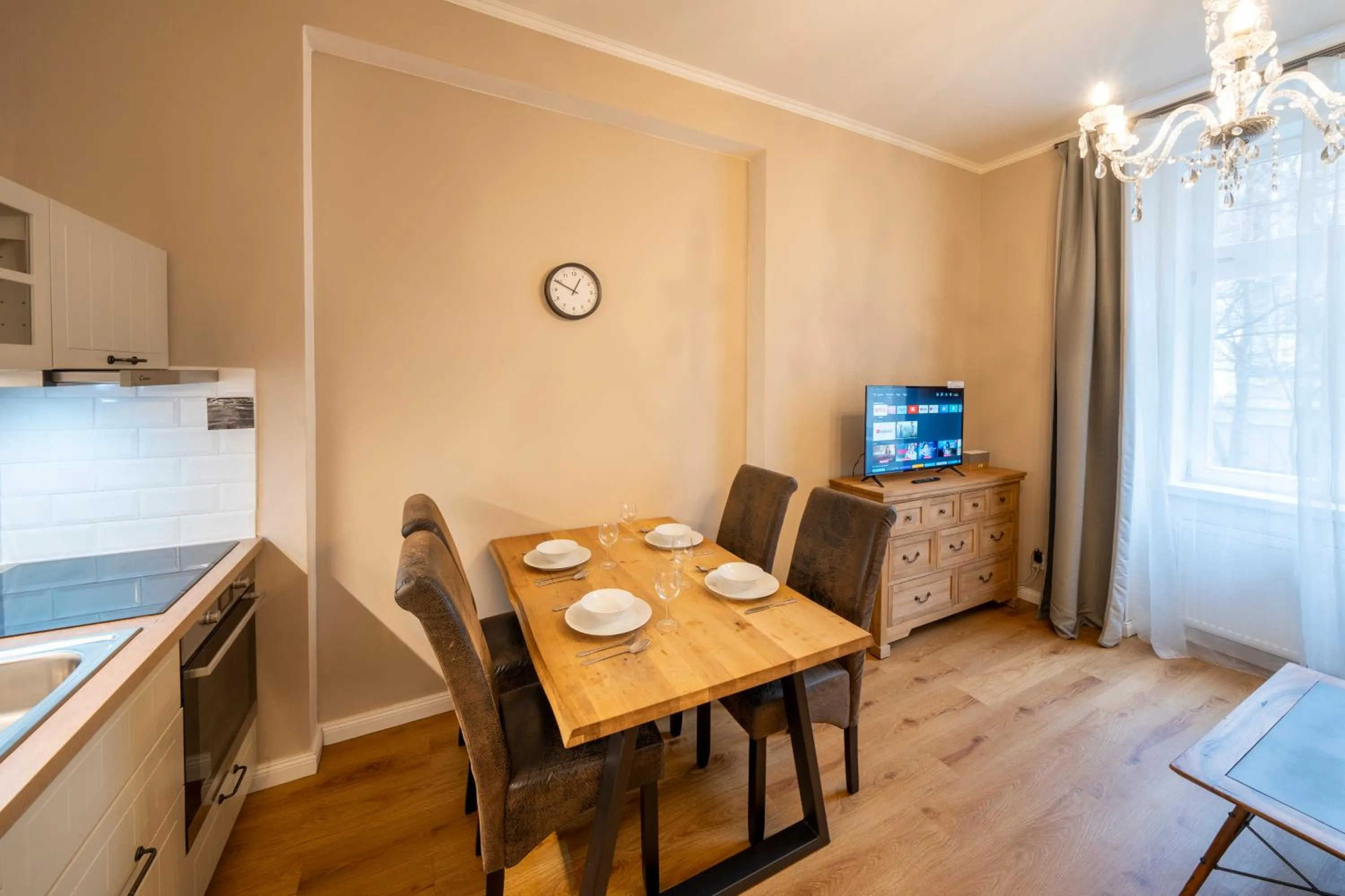 Living room in Apart Hotel Zborovska