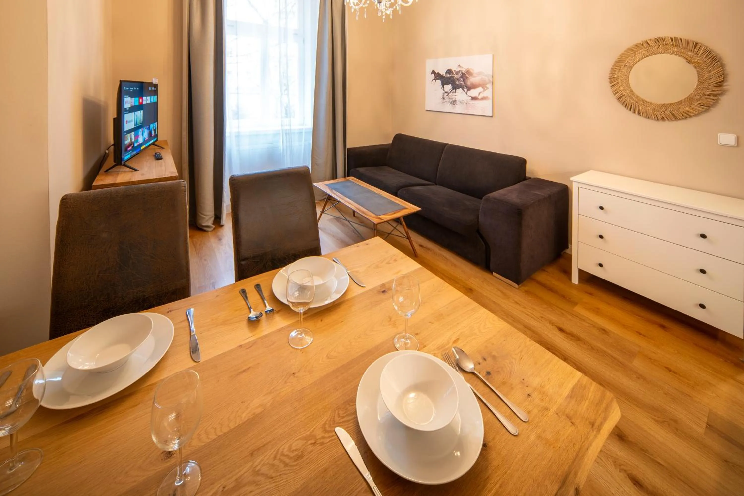 Living room in Apart Hotel Zborovska