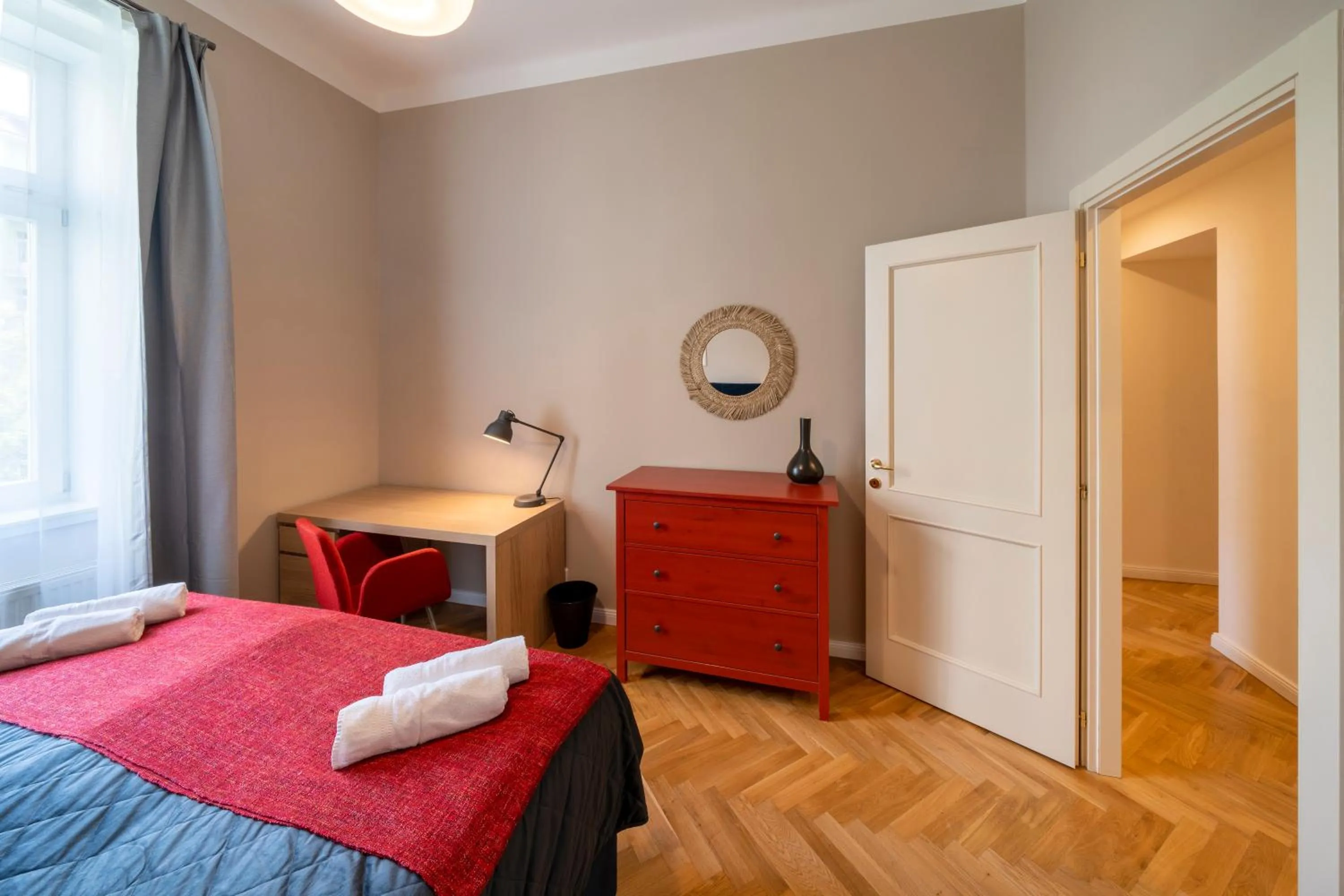 Bed in Apart Hotel Zborovska