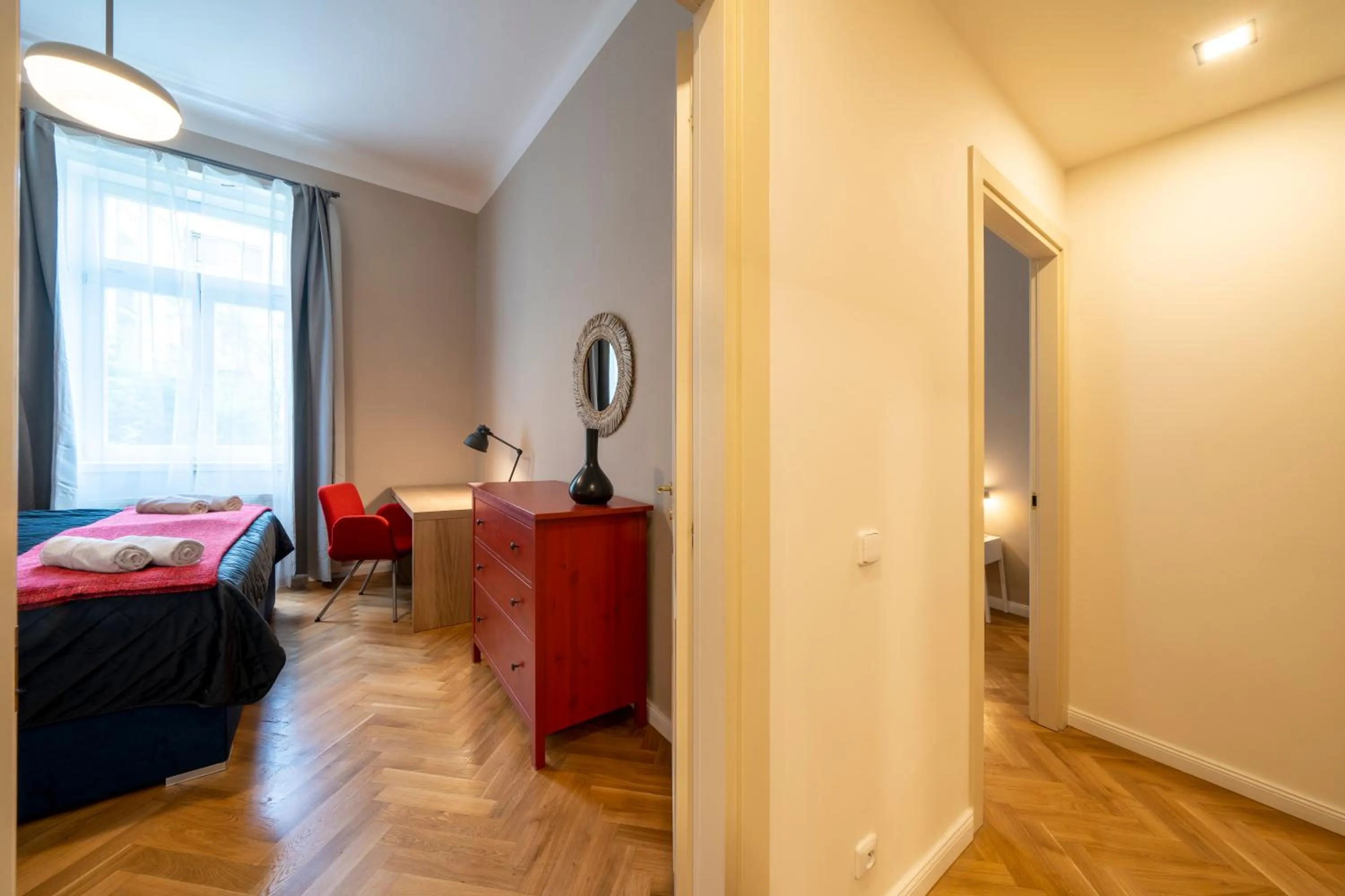 Bed in Apart Hotel Zborovska