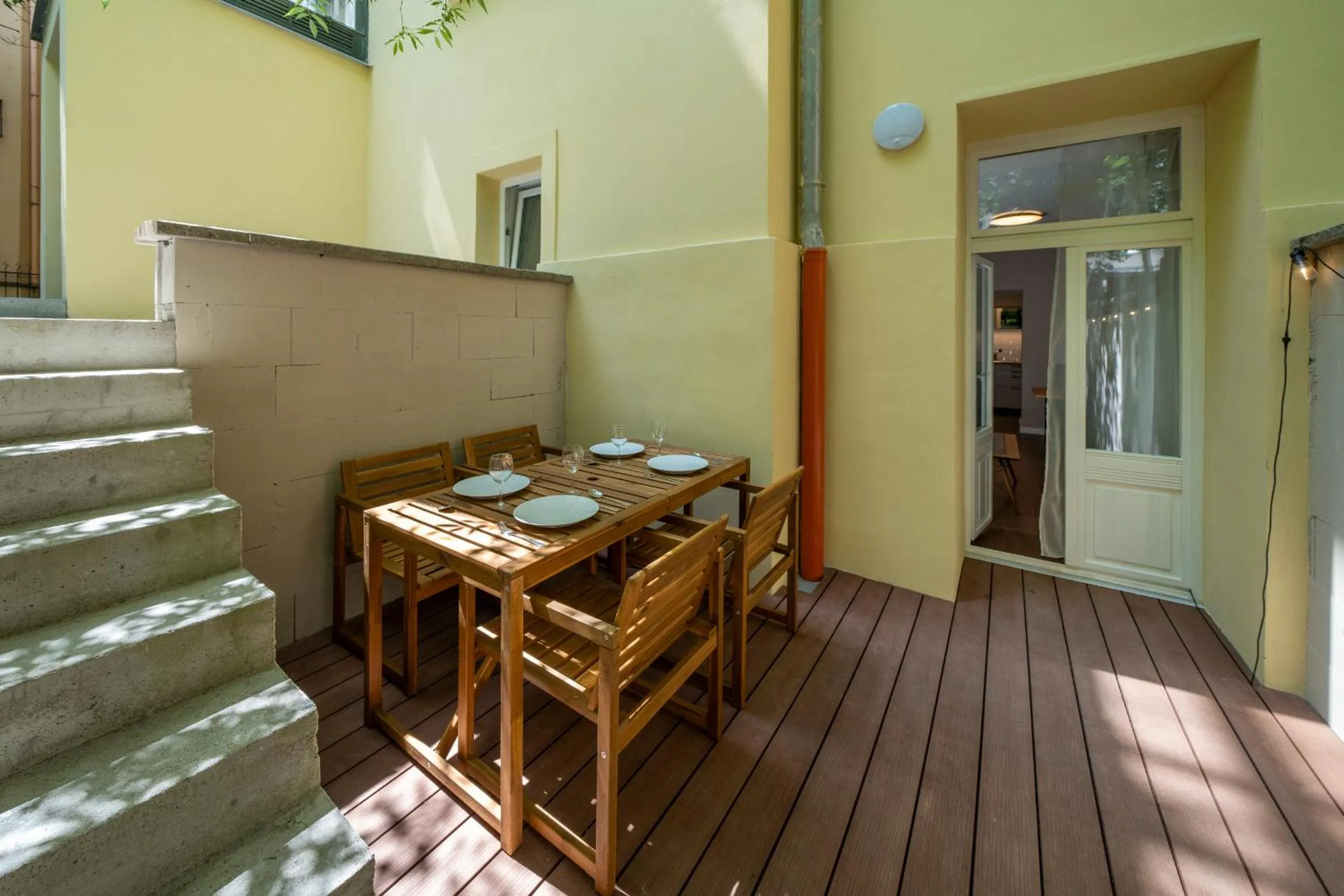 Balcony/Terrace in Apart Hotel Zborovska