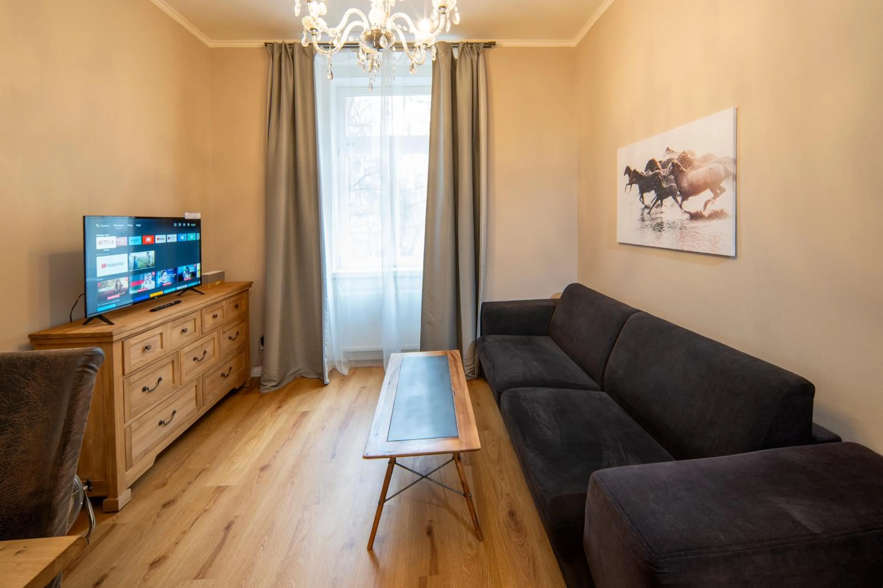 Living room in Apart Hotel Zborovska