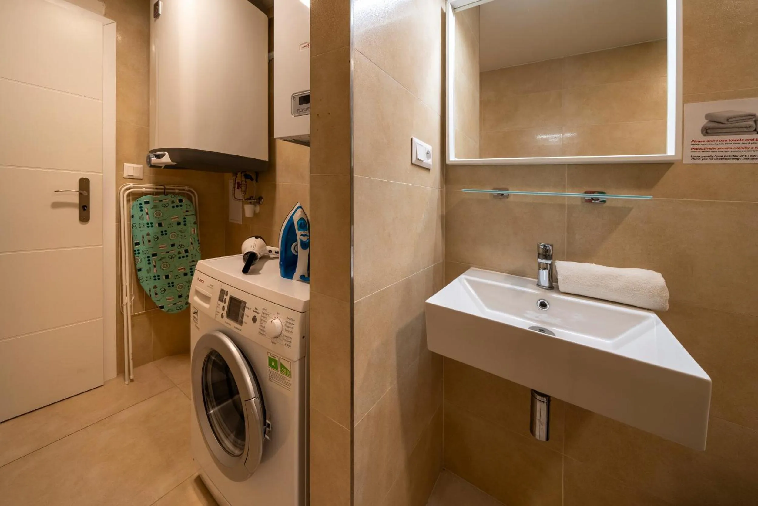 Bathroom in Apart Hotel Zborovska