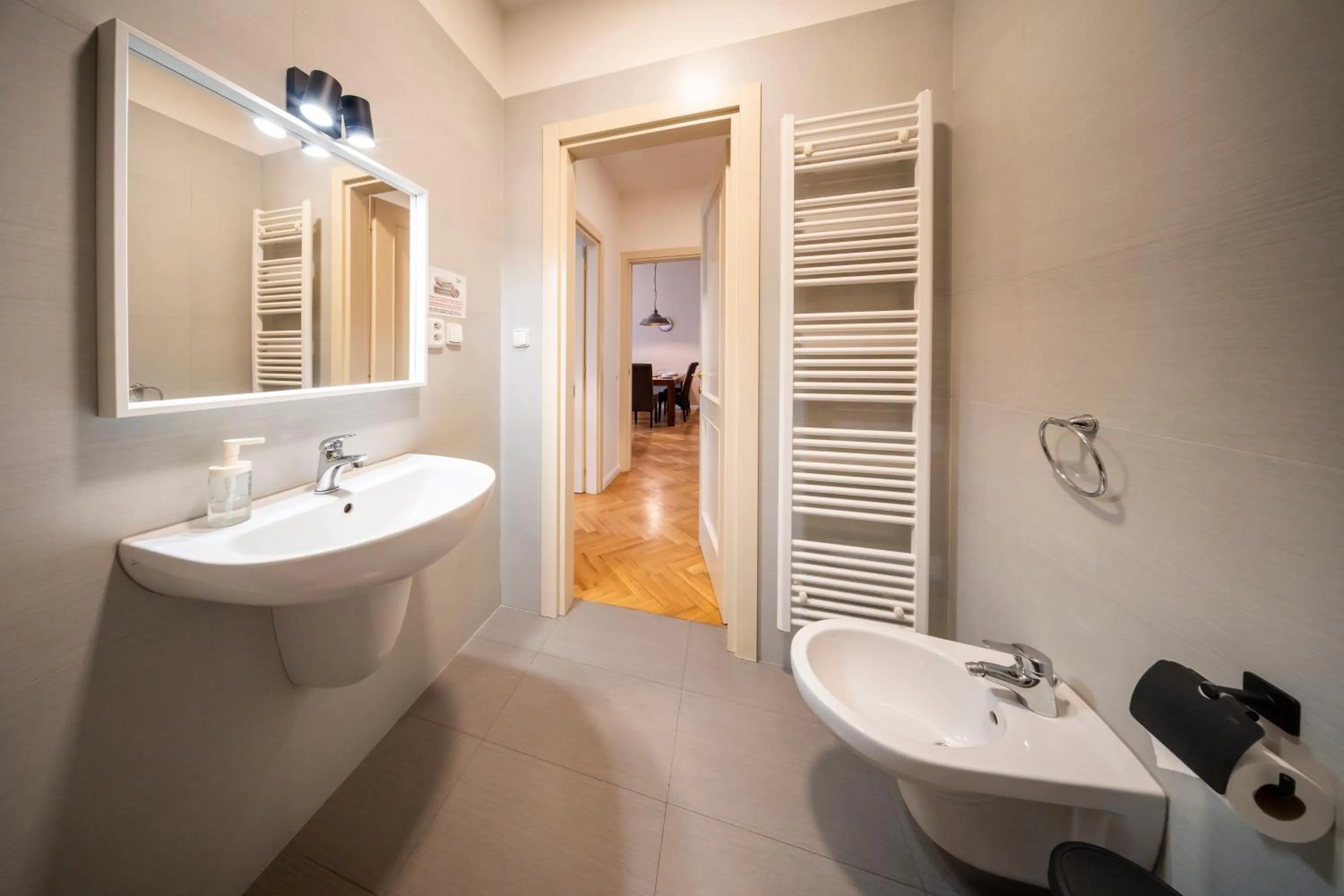 Bathroom in Apart Hotel Zborovska