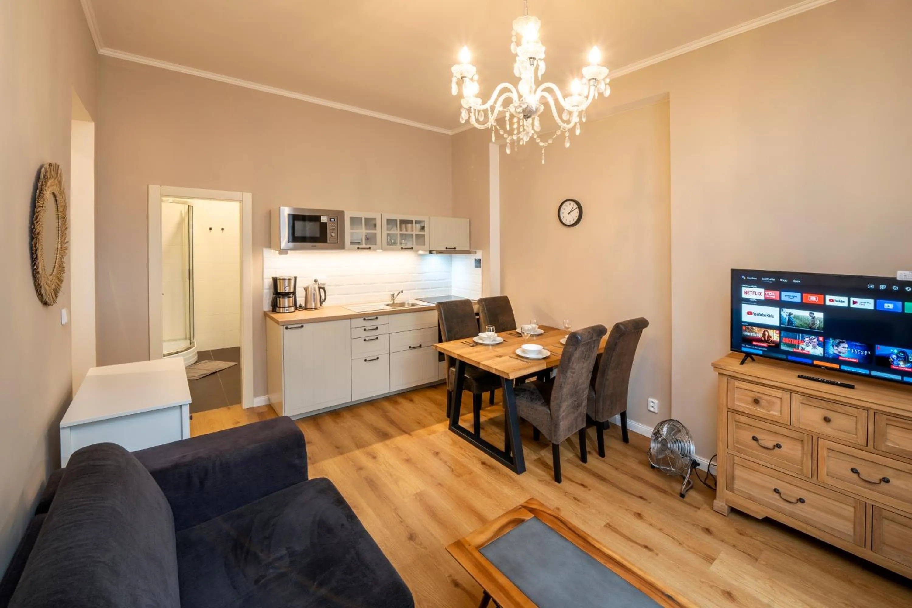 Living room in Apart Hotel Zborovska