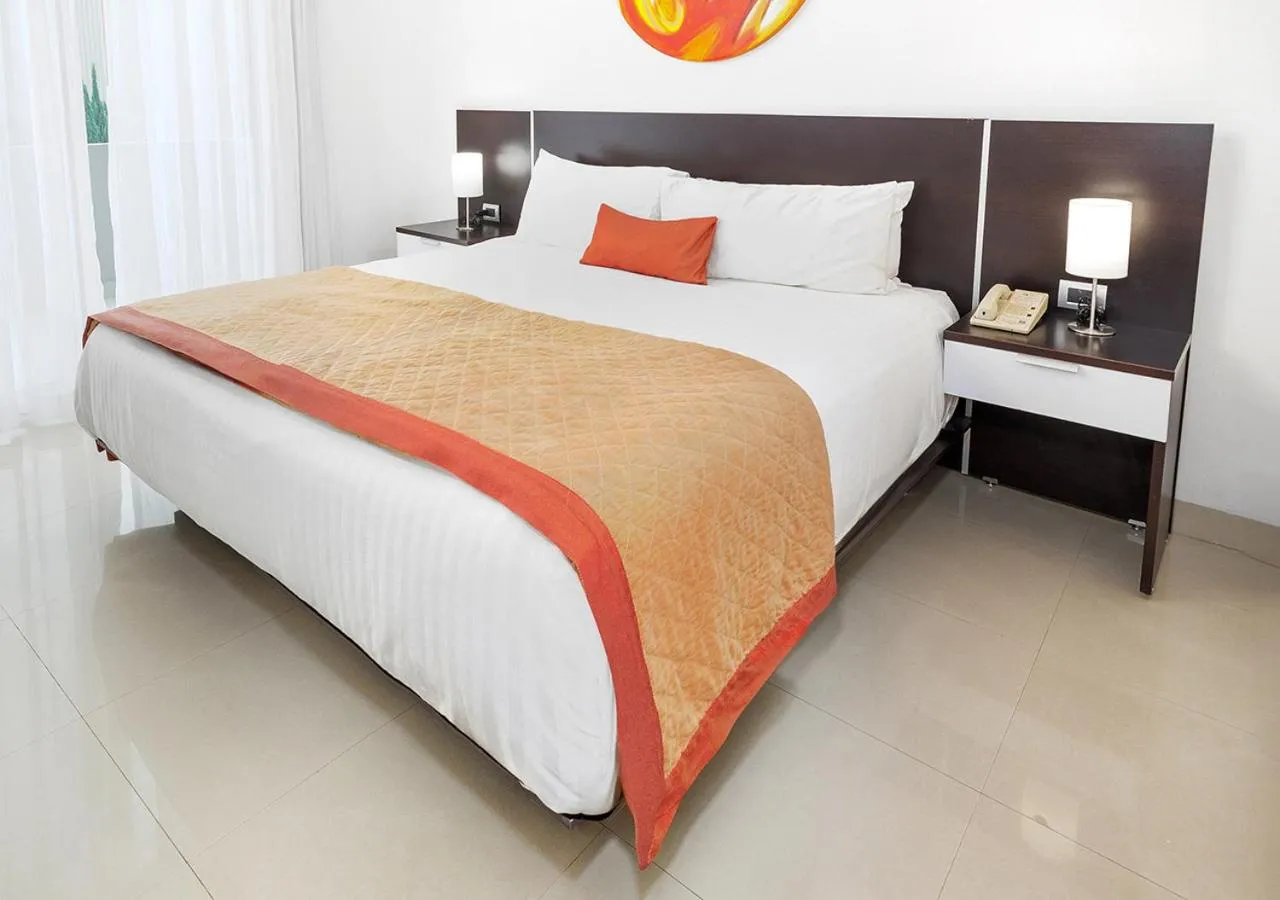 Bedroom, Bed in Hotel México Plaza Irapuato