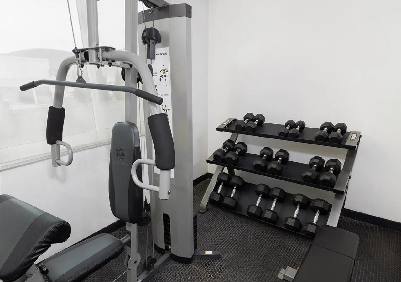 Fitness centre/facilities in Hotel México Plaza Irapuato
