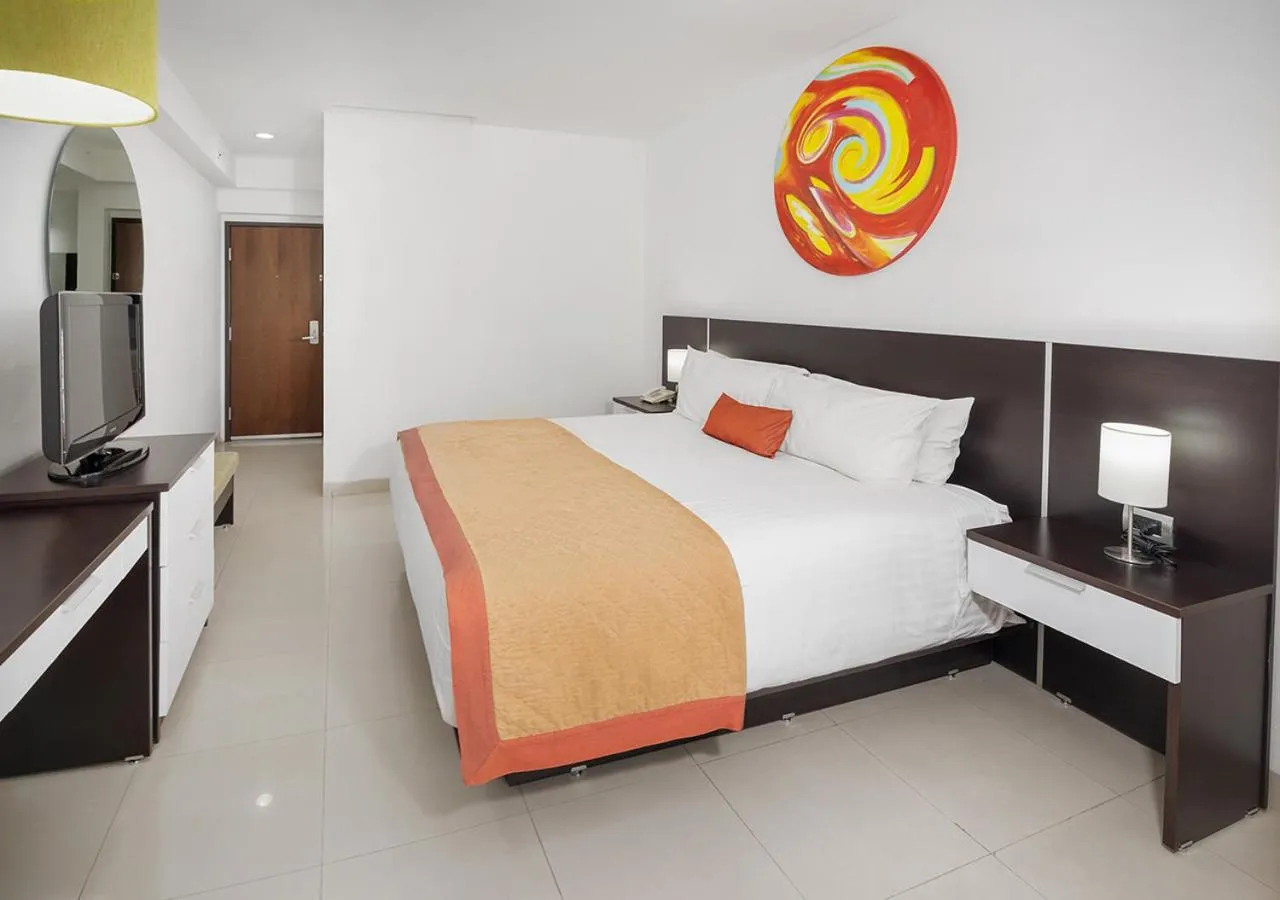 Bedroom, Bed in Hotel México Plaza Irapuato