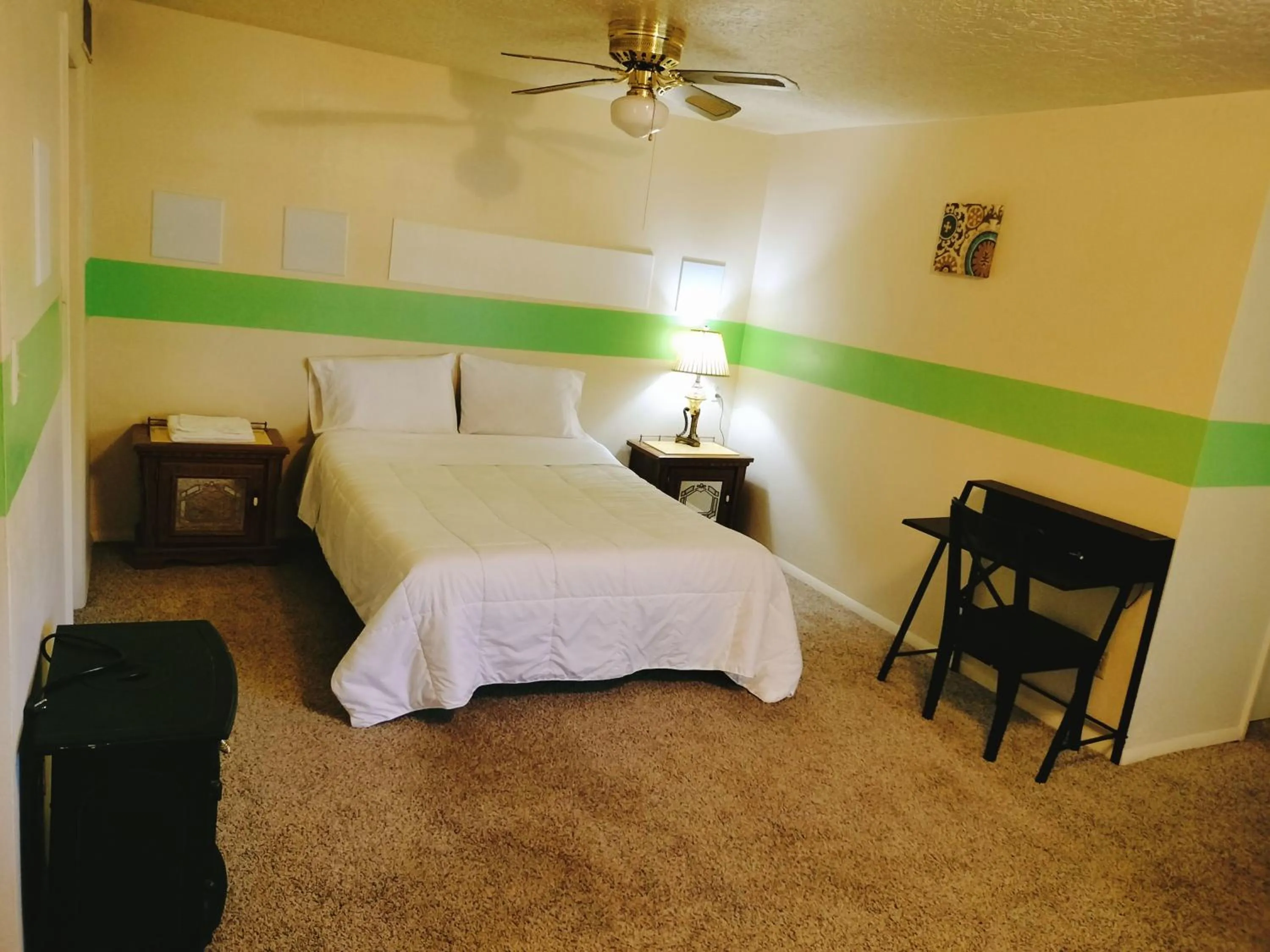 Bed in Golden Sunflower's Apt E