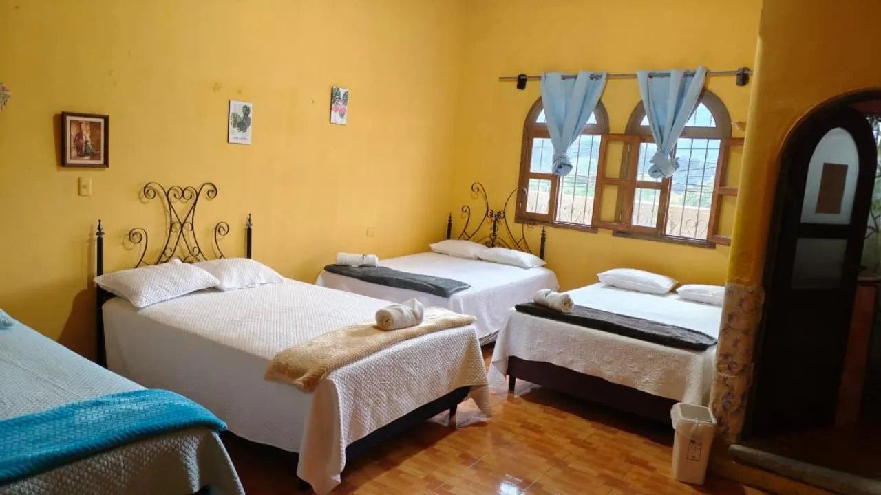 Bed in Ciudad Vieja Bed & Breakfast Hotel Casa del Turista