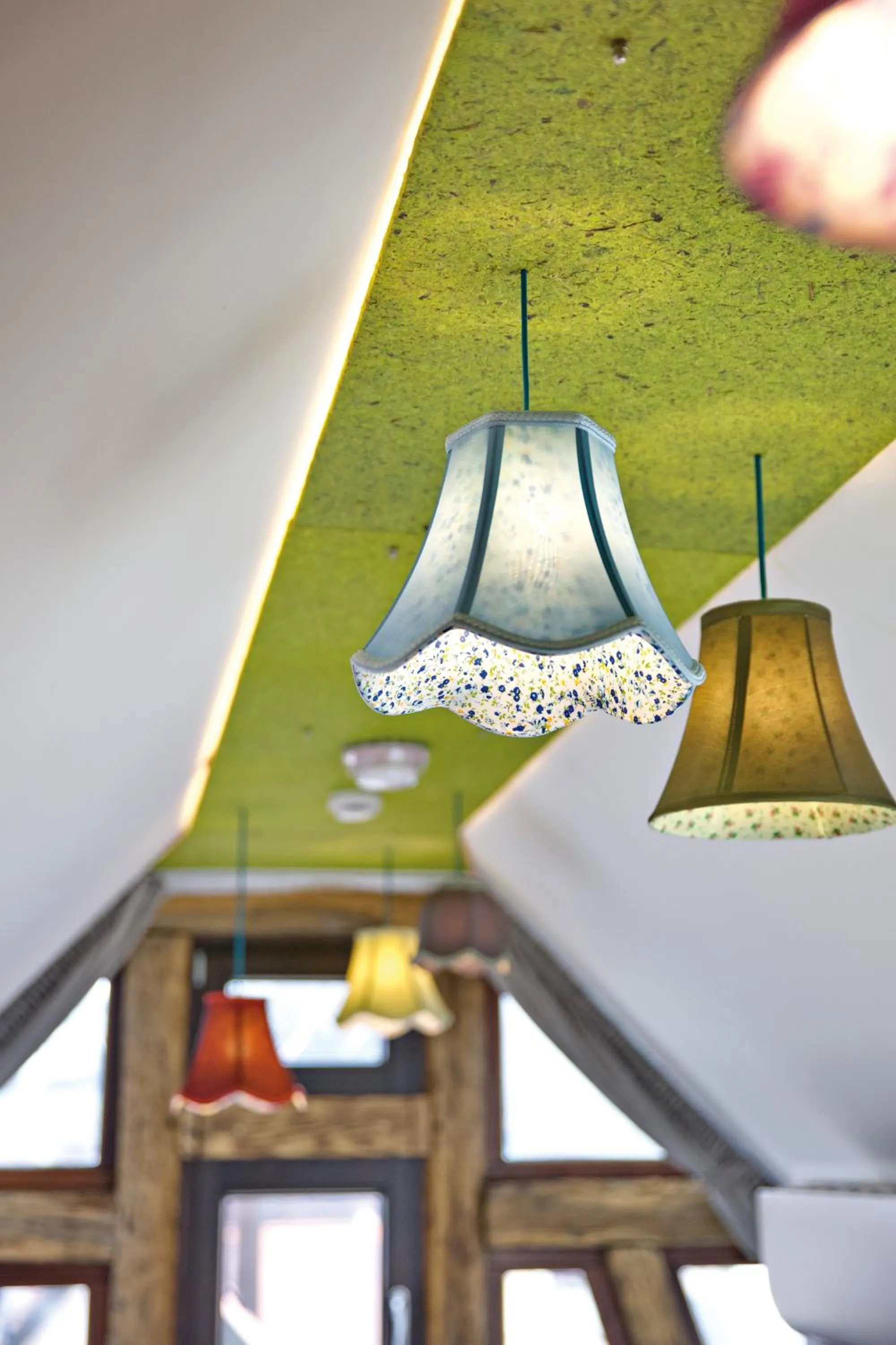 Decorative detail in Zinsers Appartements im Flämmle