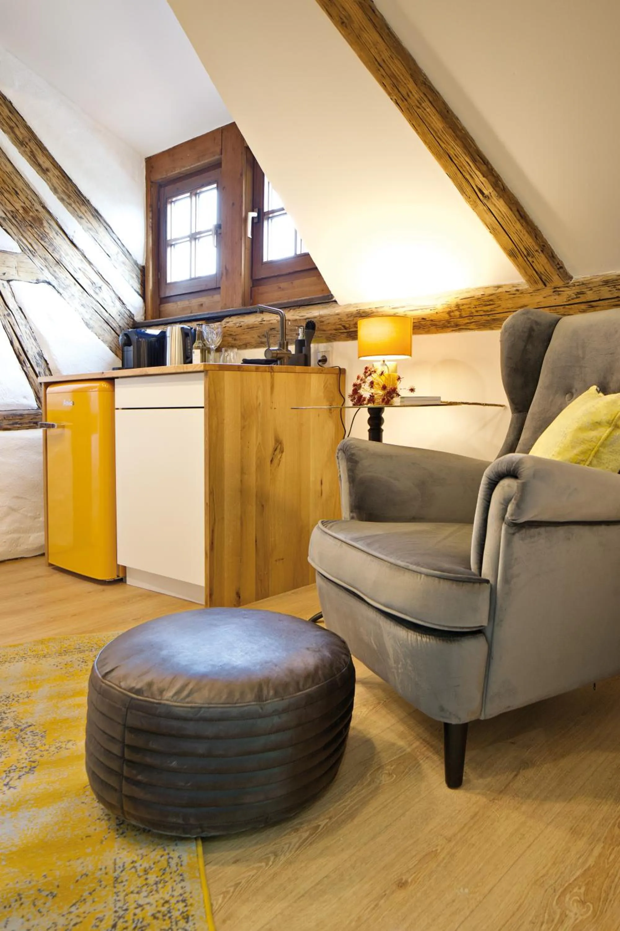 Kitchen or kitchenette in Zinsers Appartements im Flämmle