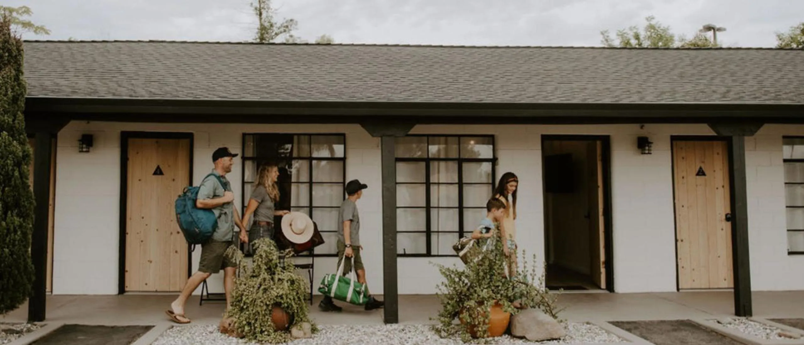 Property building in Triangle Motel