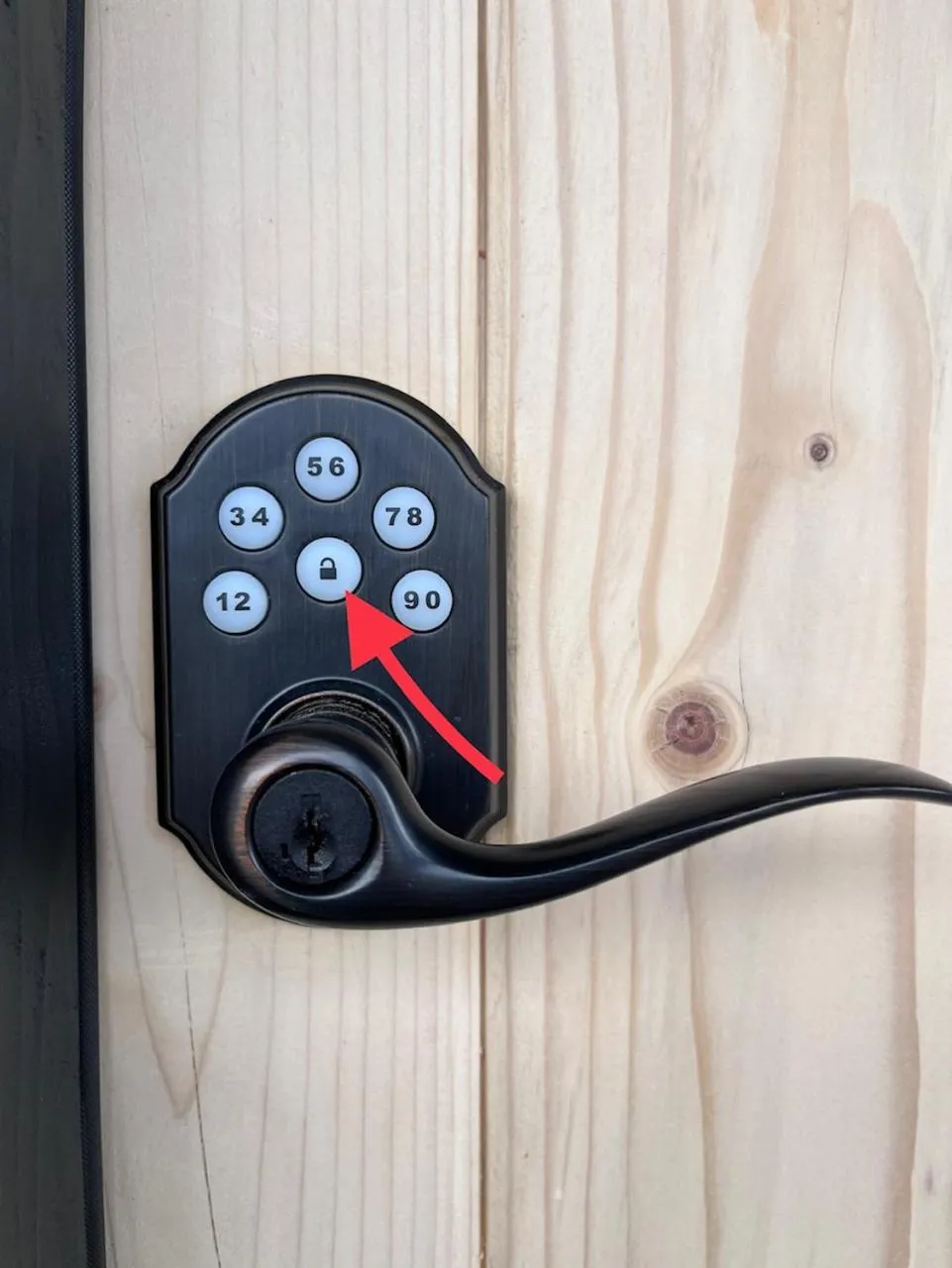 Bedroom in Triangle Motel