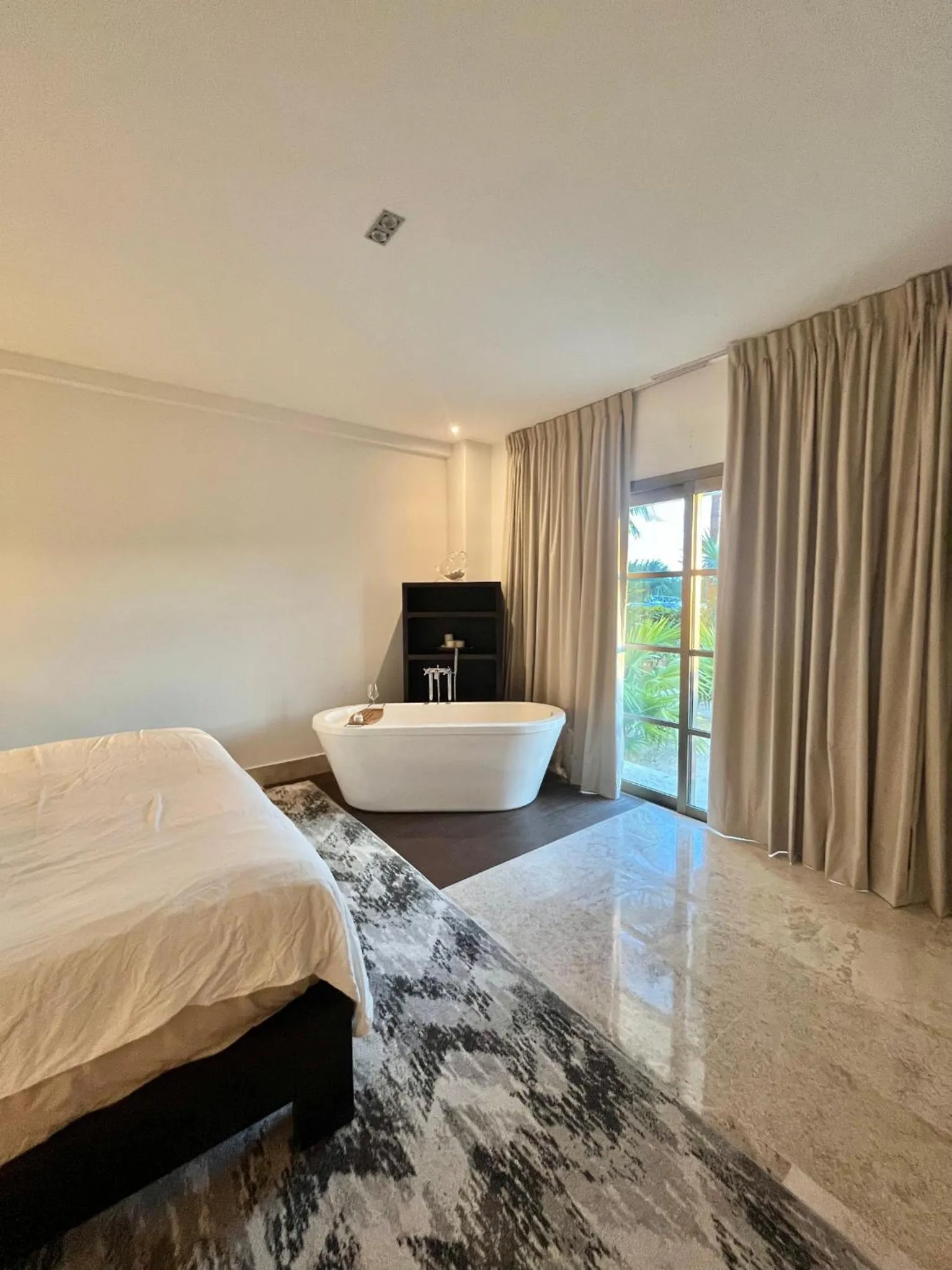 Bedroom, Bed in Departamento exclusivo con playa privada - La Amada, Cancun