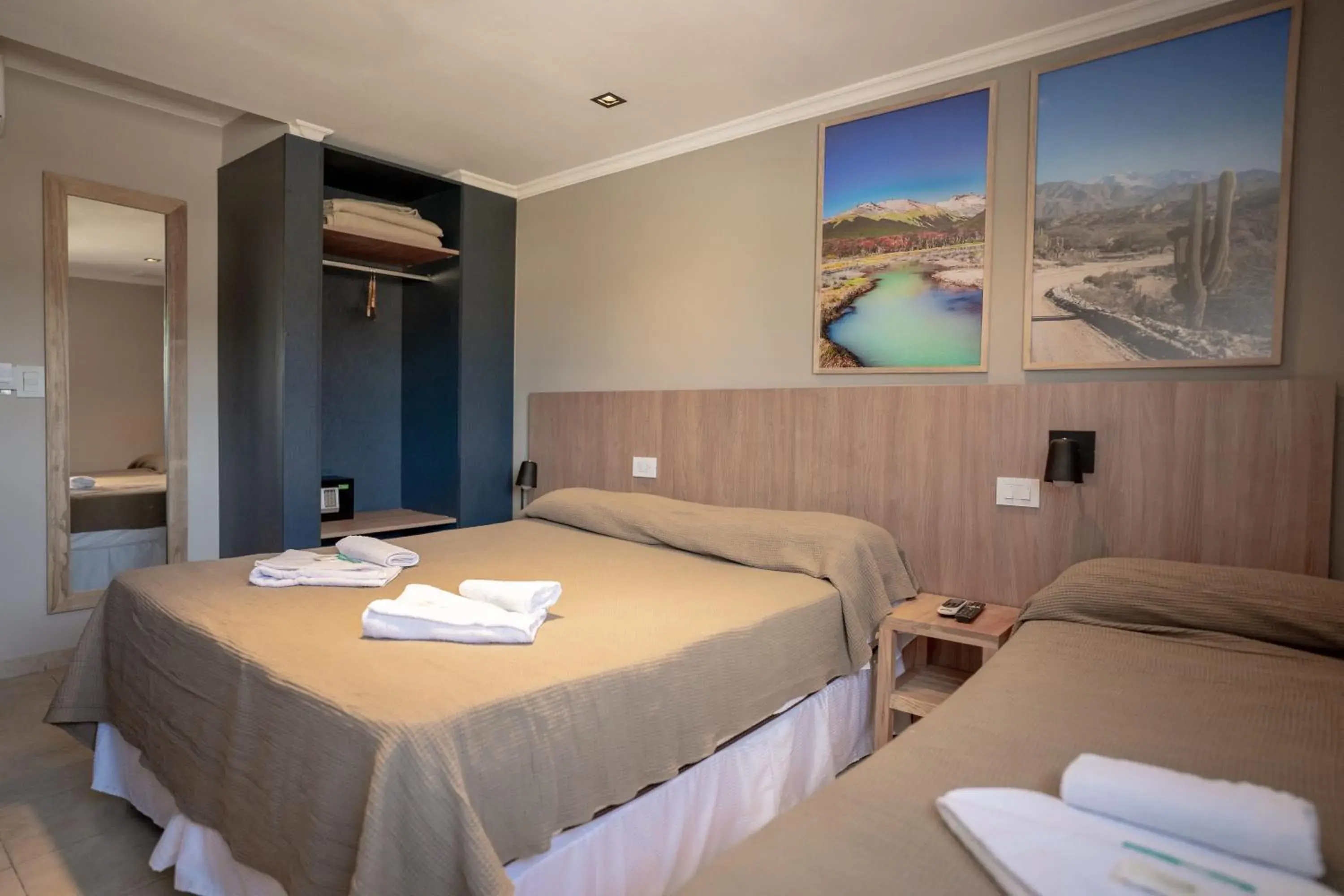 Bed in Nuevo Centro Hotel Villa Carlos Paz Bed in Nuevo Centro Hotel Villa Carlos Paz