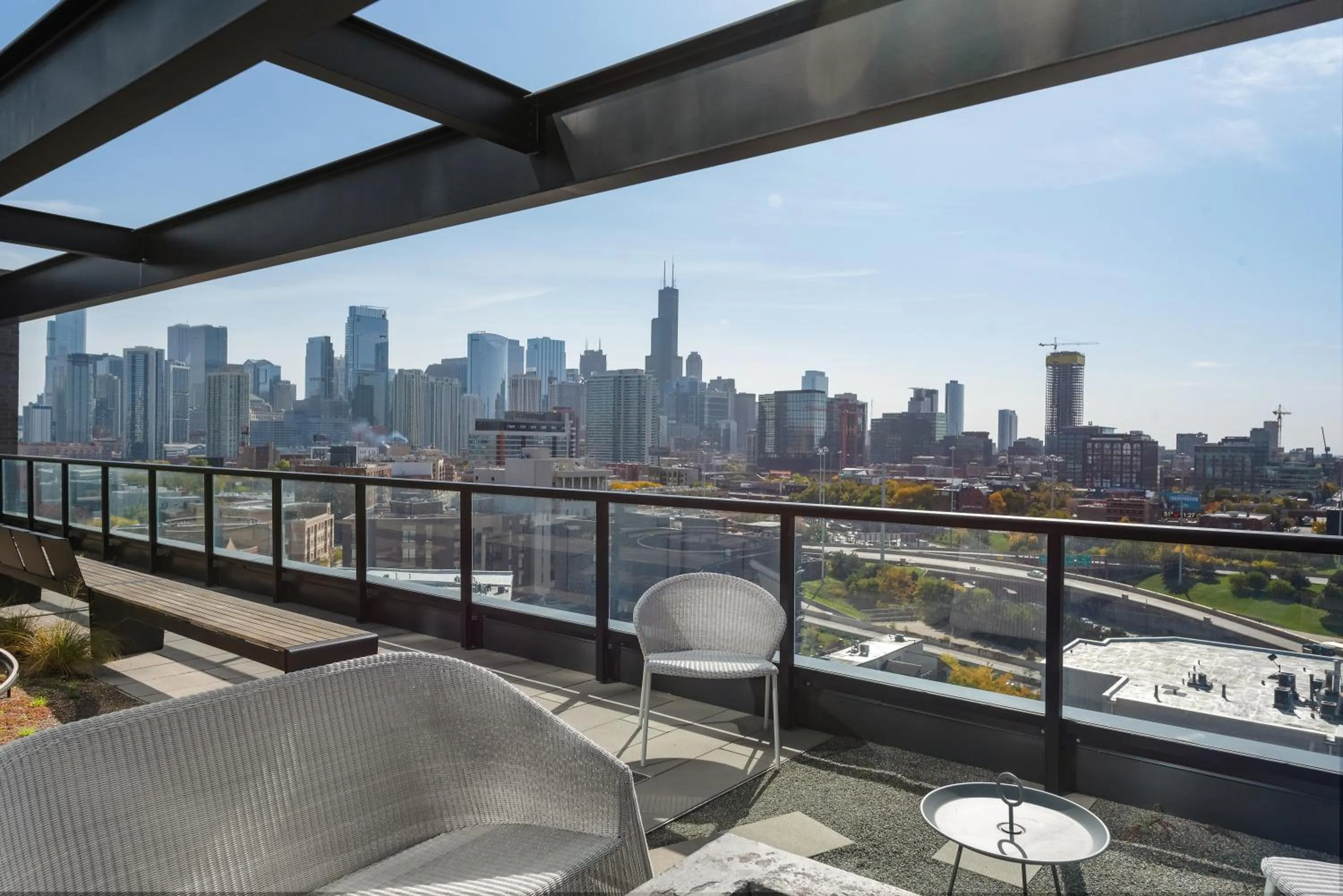 View (from property/room) in Avenir West Loop Penthouses with Iconic City Views