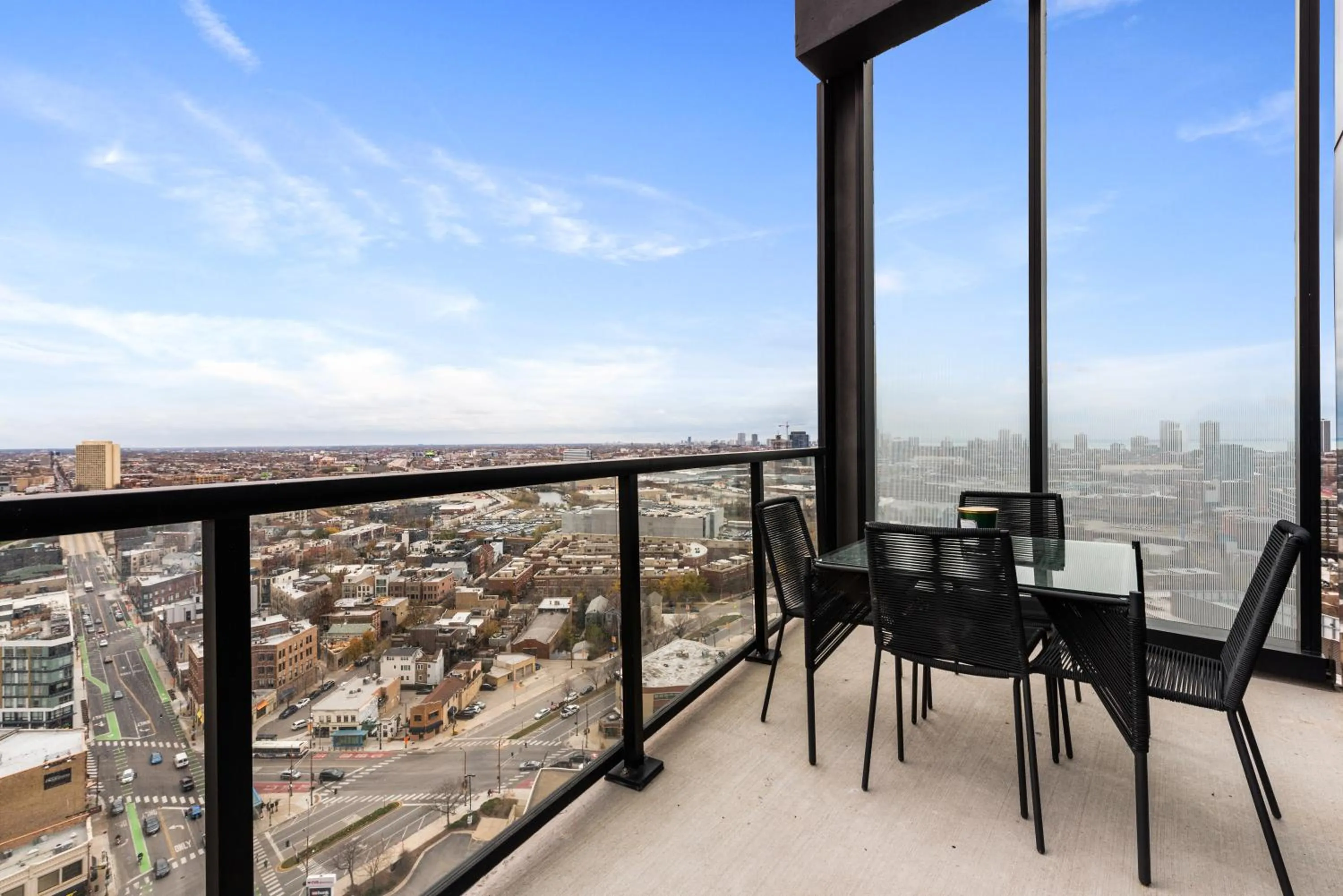 Balcony/Terrace in Avenir West Loop Penthouses with Iconic City Views