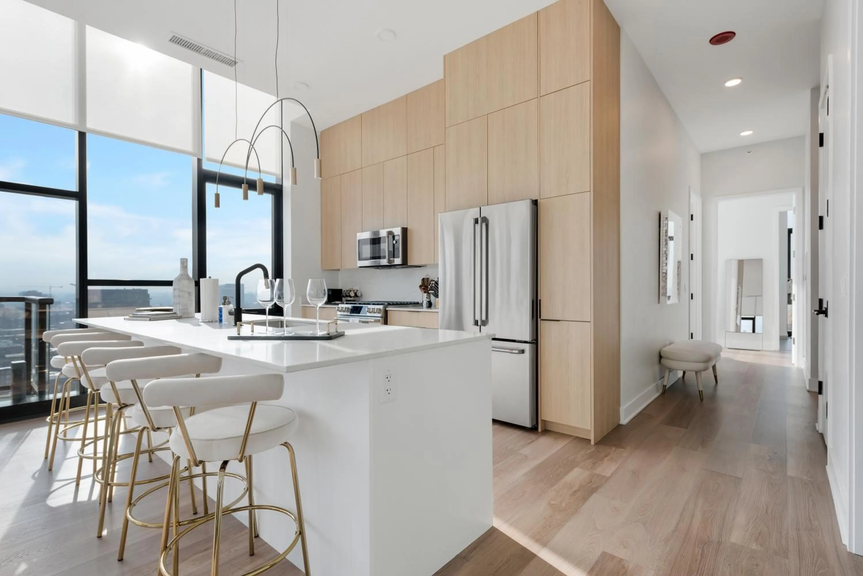 Kitchen or kitchenette in Avenir West Loop Penthouses with Iconic City Views