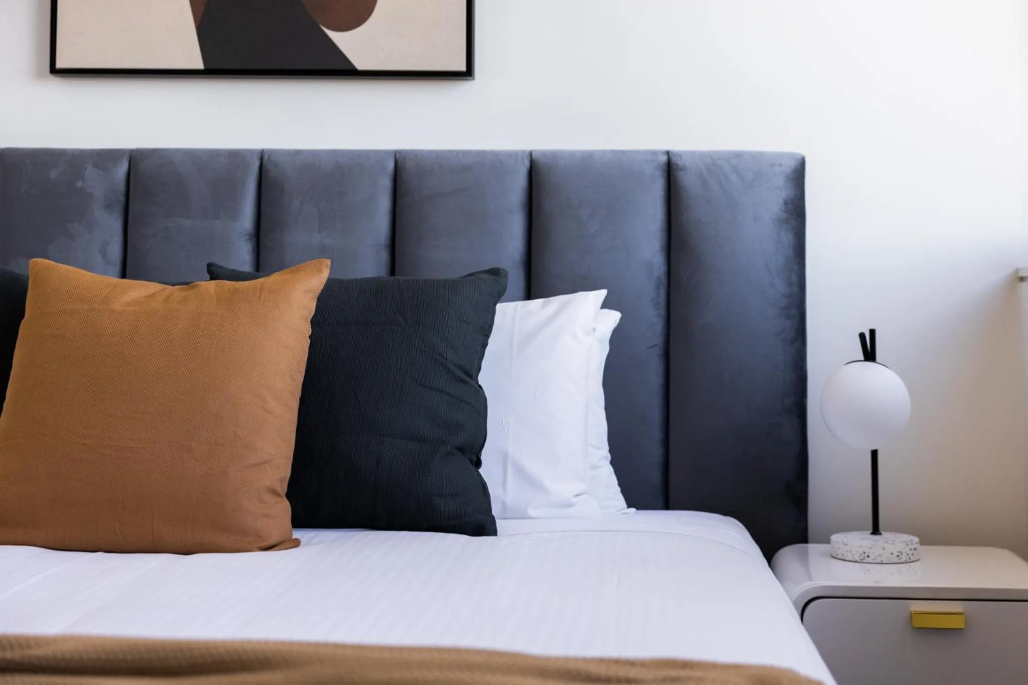 Bedroom, Bed in The Horizon Apartments by Urban Rest