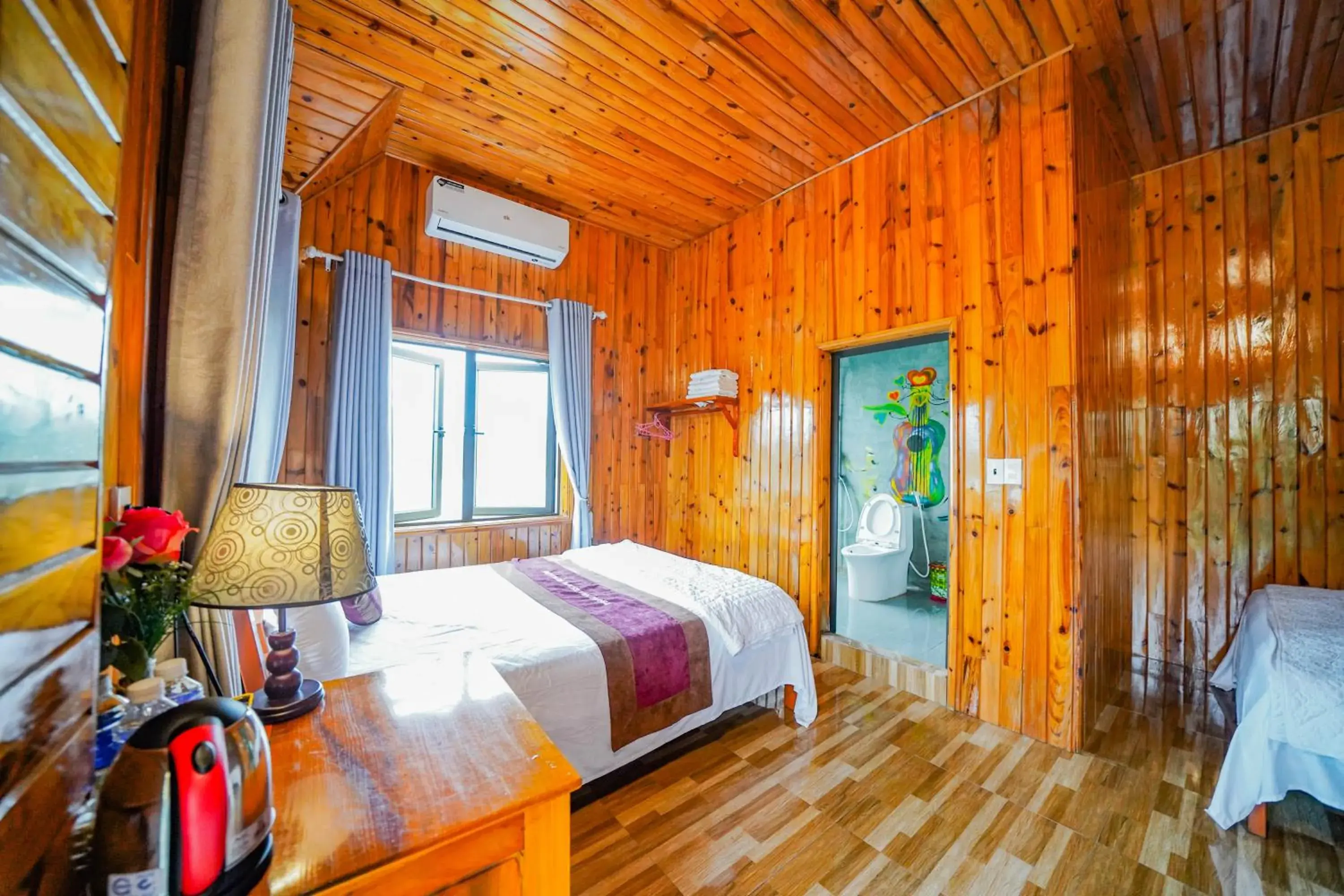 Queen Room with Two Queen Beds in Phong Nha Escape Bungalow Queen Room with Two Queen Beds in Phong Nha Escape Bungalow