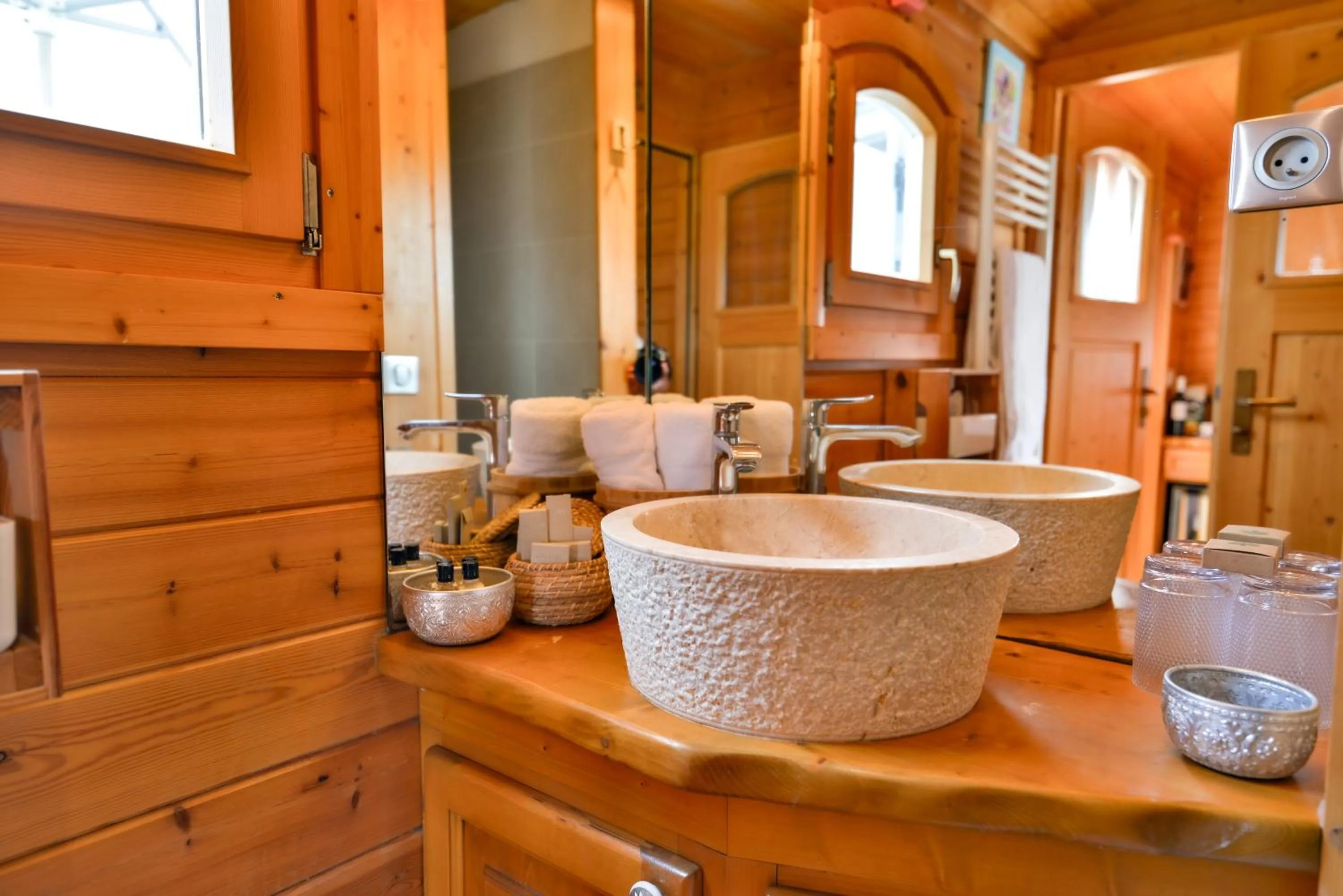 Bathroom in Lodge Sainte Helene Adult only