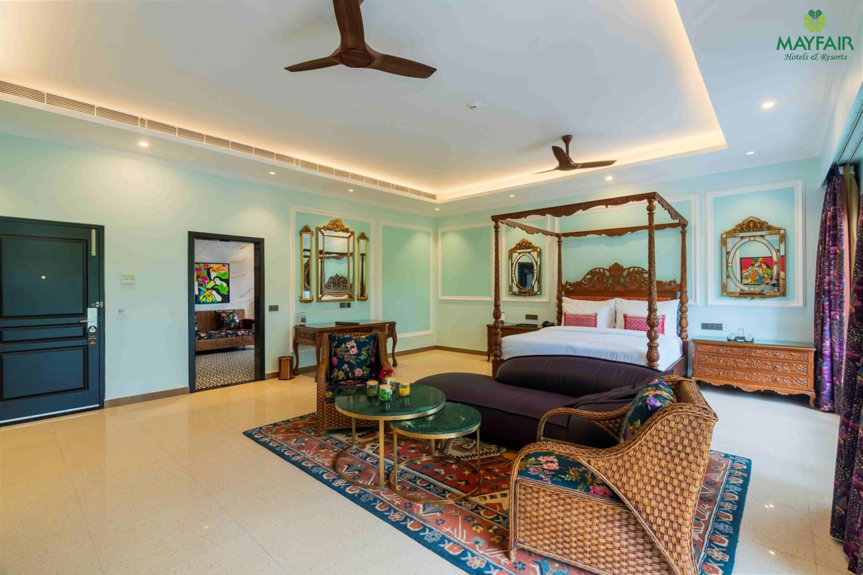 Bedroom, Bed in Mayfair Spring Valley Resort Guwahati