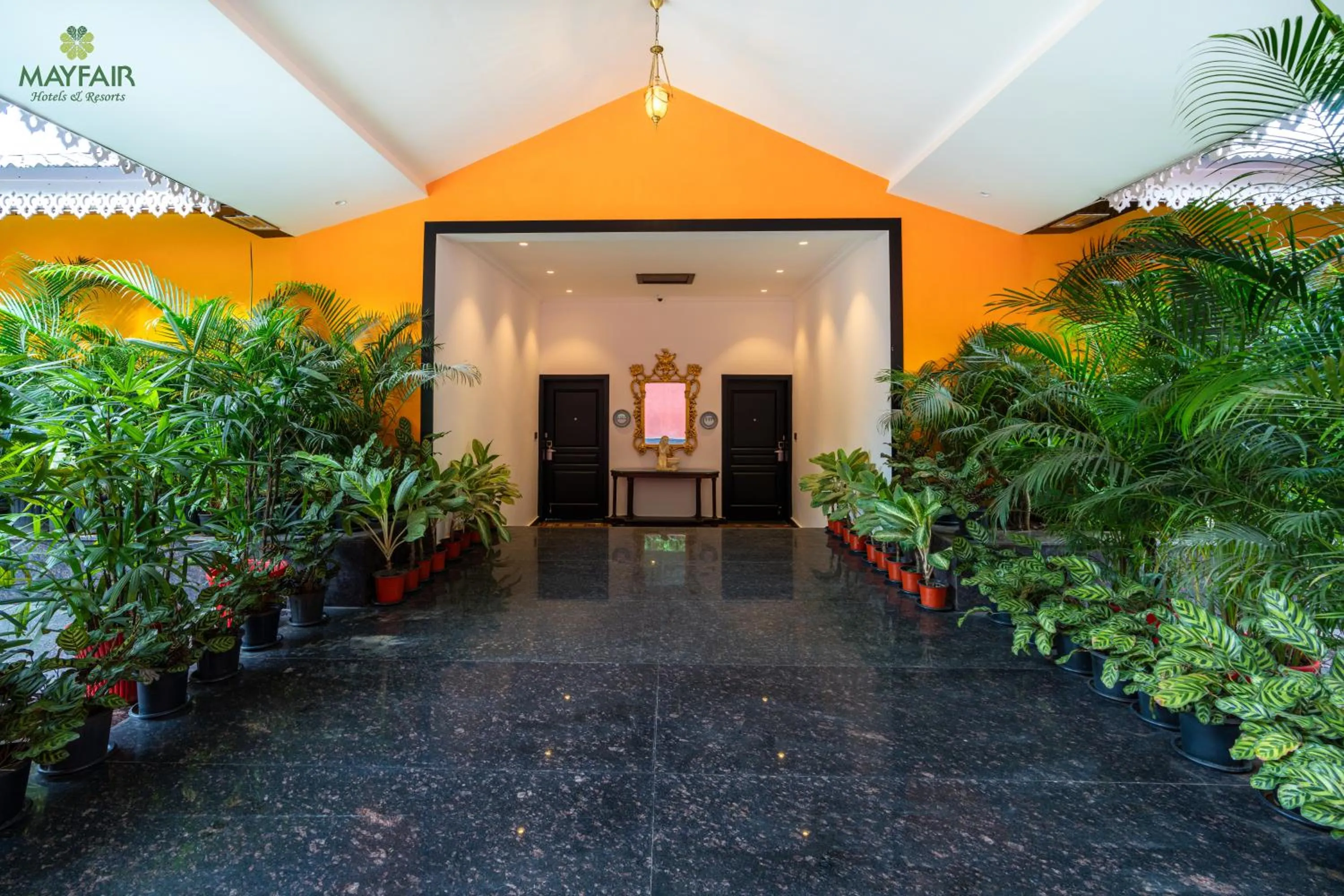 Facade/entrance in Mayfair Spring Valley Resort Guwahati