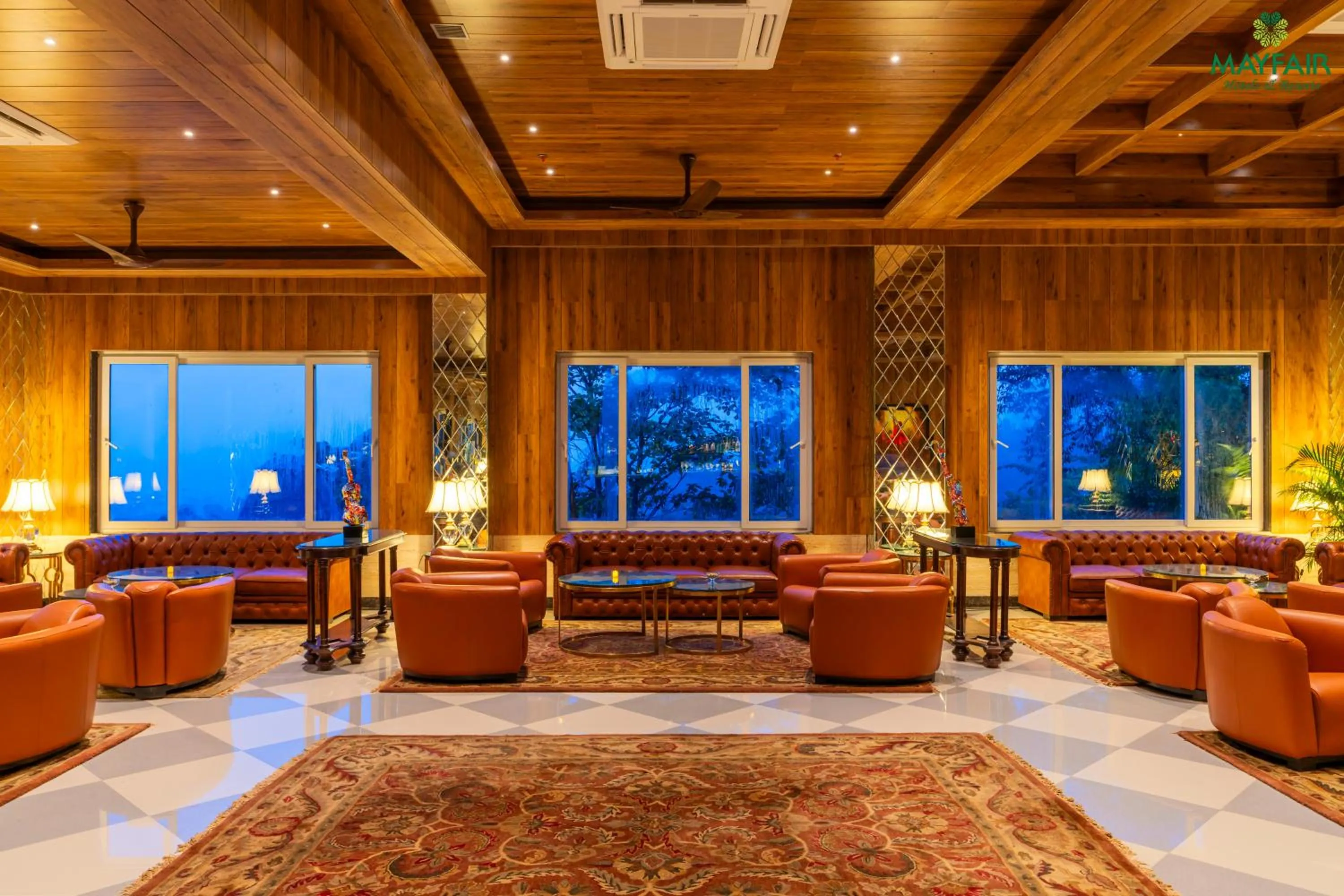 Lounge or bar in Mayfair Spring Valley Resort Guwahati