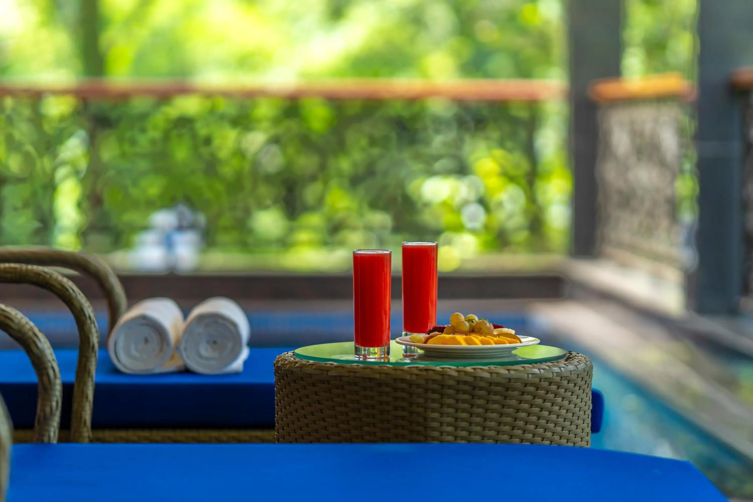 Pool view in Mayfair Spring Valley Resort Guwahati