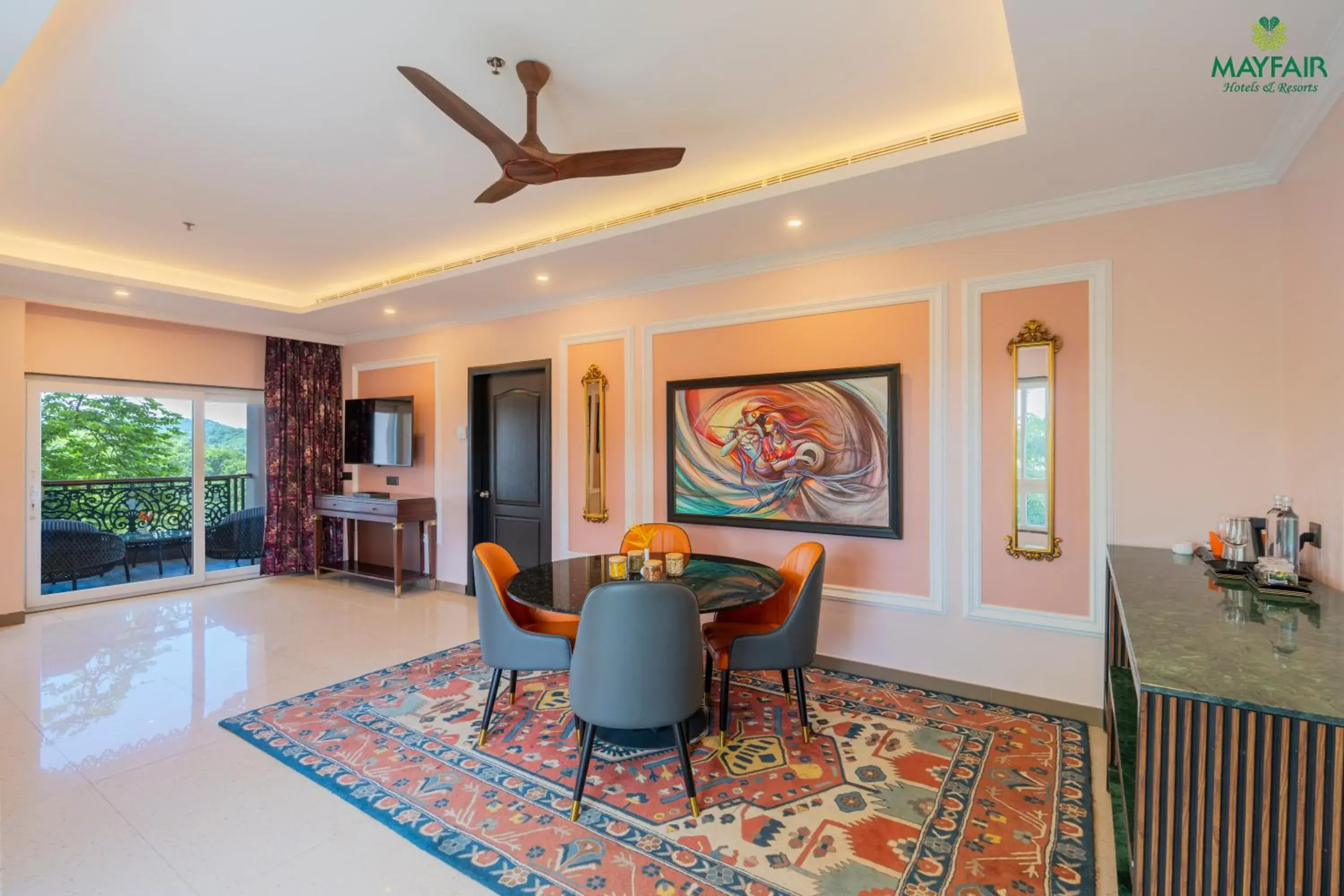 Living room in Mayfair Spring Valley Resort Guwahati Living room in Mayfair Spring Valley Resort Guwahati