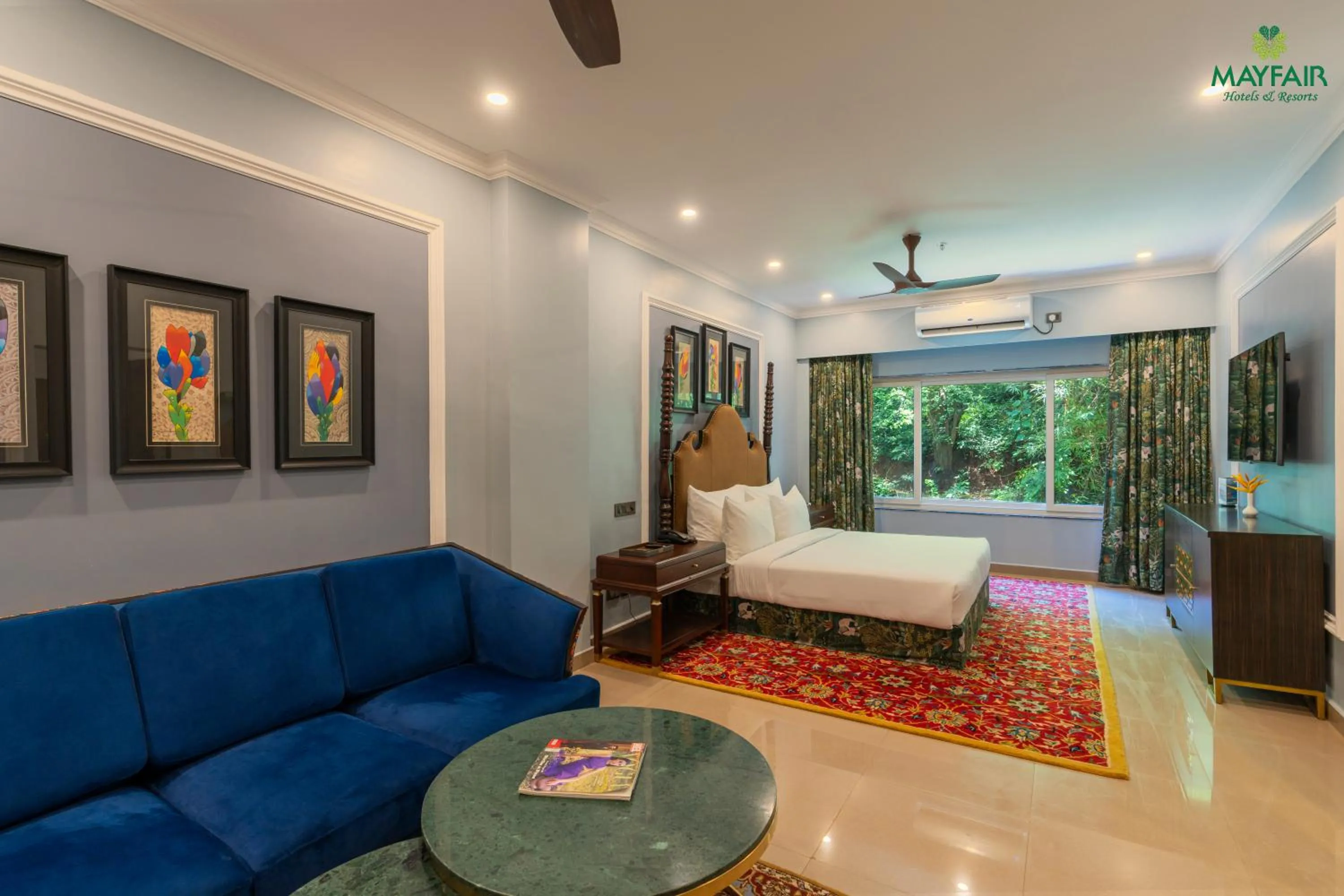 Bed in Mayfair Spring Valley Resort Guwahati