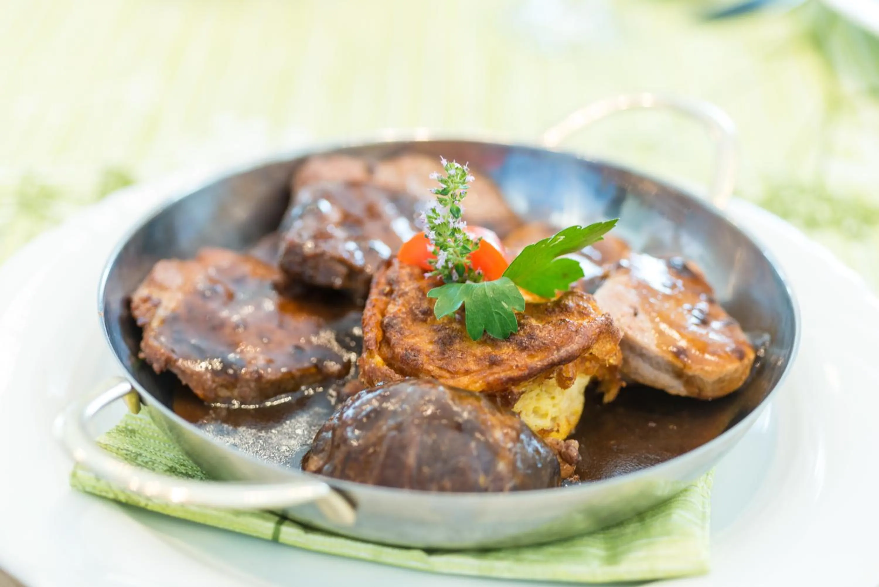 Food close-up in Landhotel Kristall