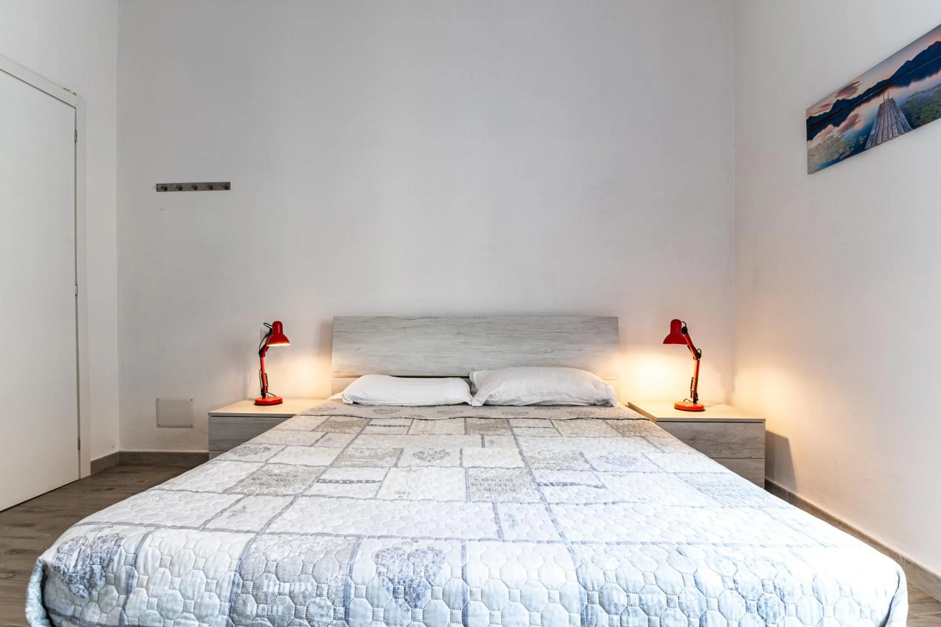 Photo of the whole room, Bed in Paolo's house