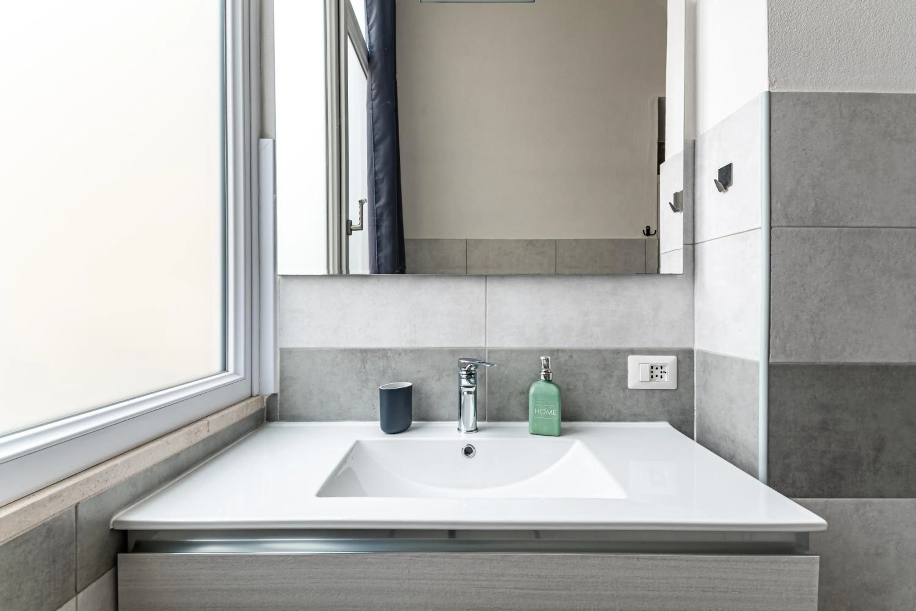 Bathroom in Paolo's house