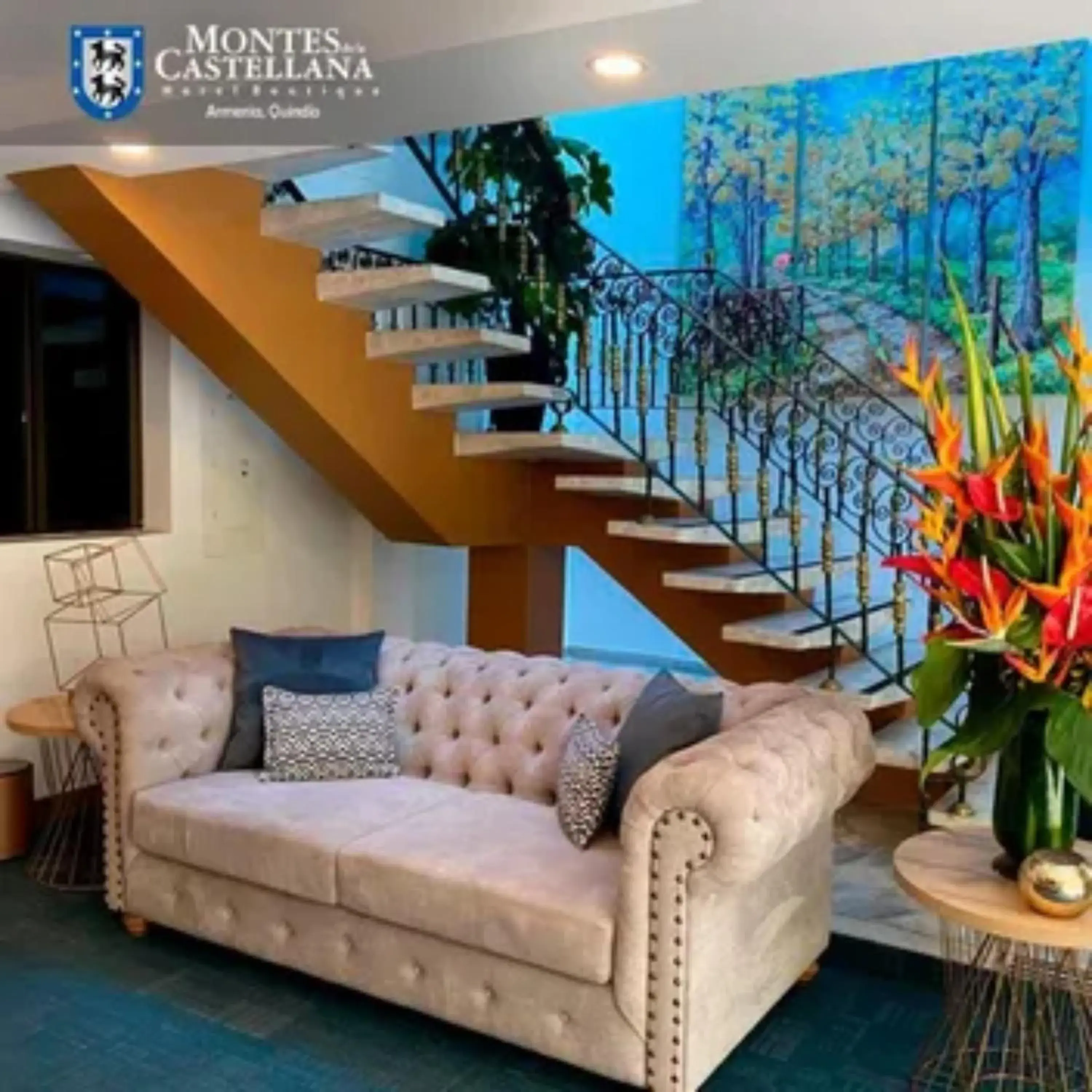 Lobby or reception in Hotel Montes De La Castellana Lobby or reception in Hotel Montes De La Castellana