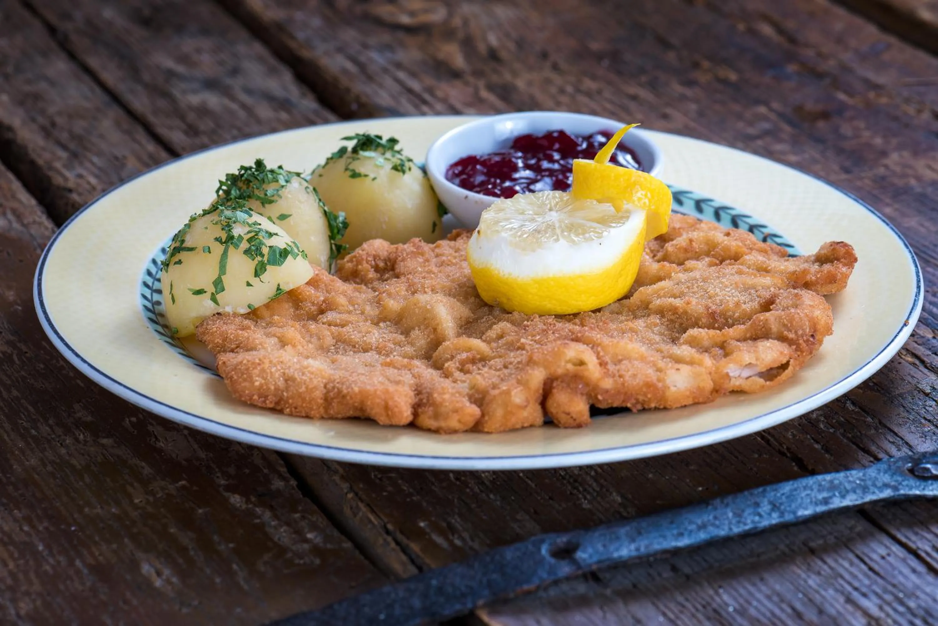 Food close-up in Gastagwirt