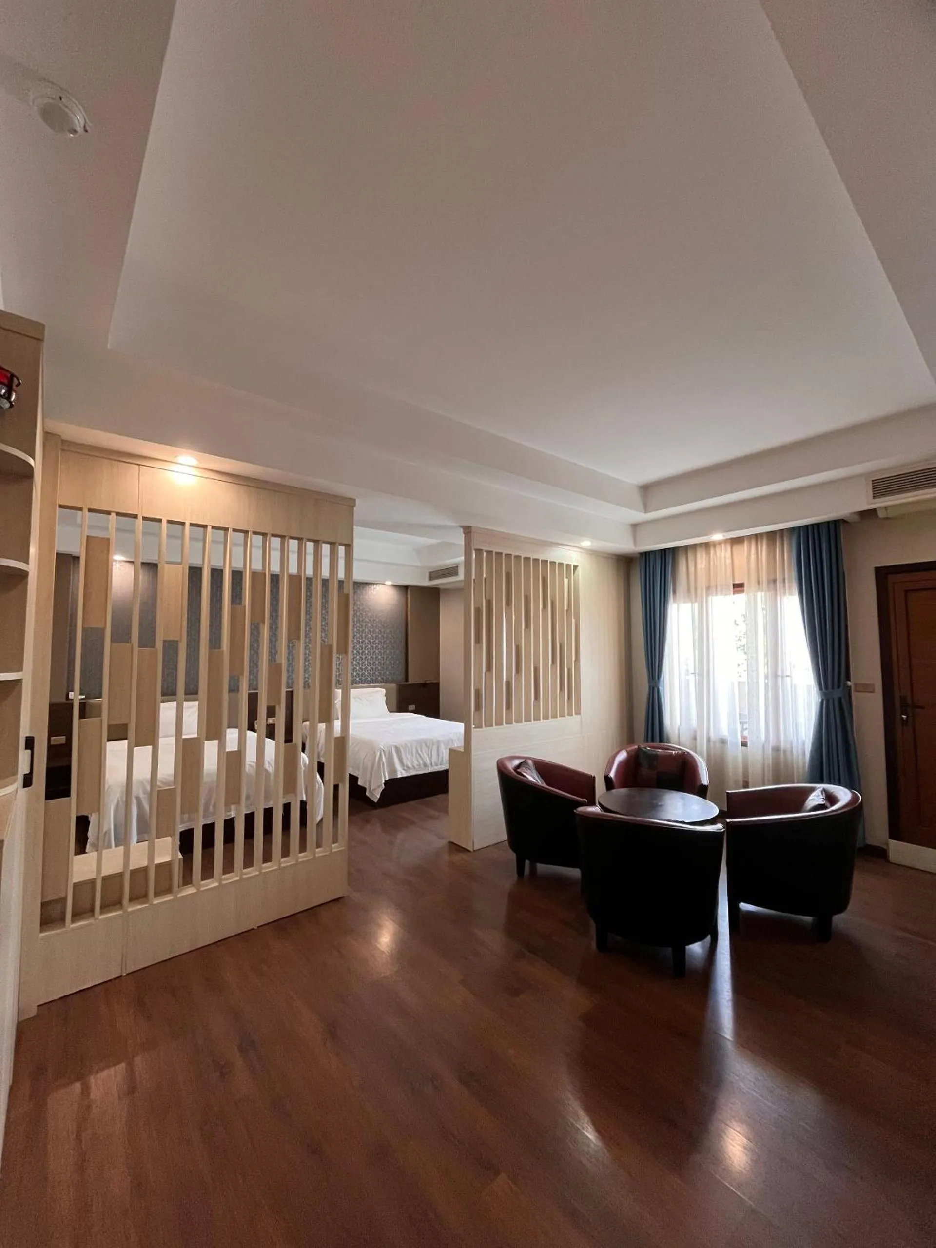 Bed in 东都明月酒店Dong Do Minh Nguyet