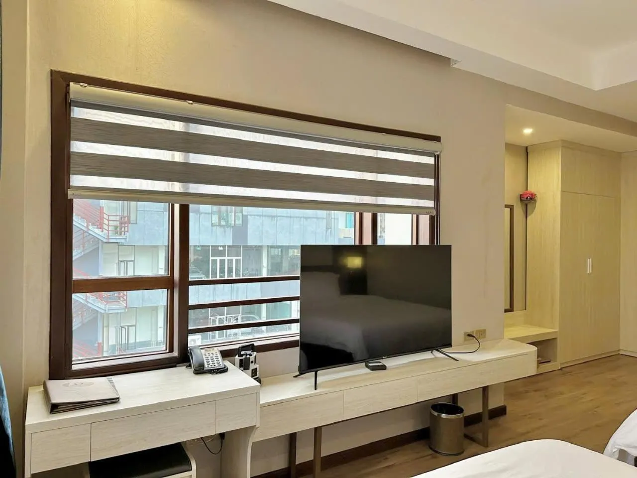 Bed in 东都明月酒店Dong Do Minh Nguyet