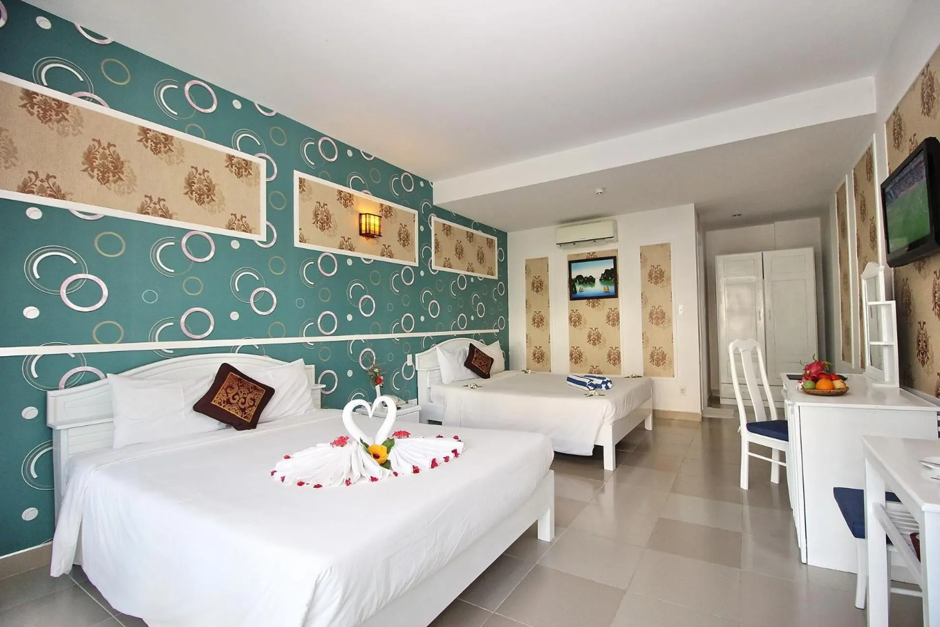 Bed in Muine Sun & Sea Resort