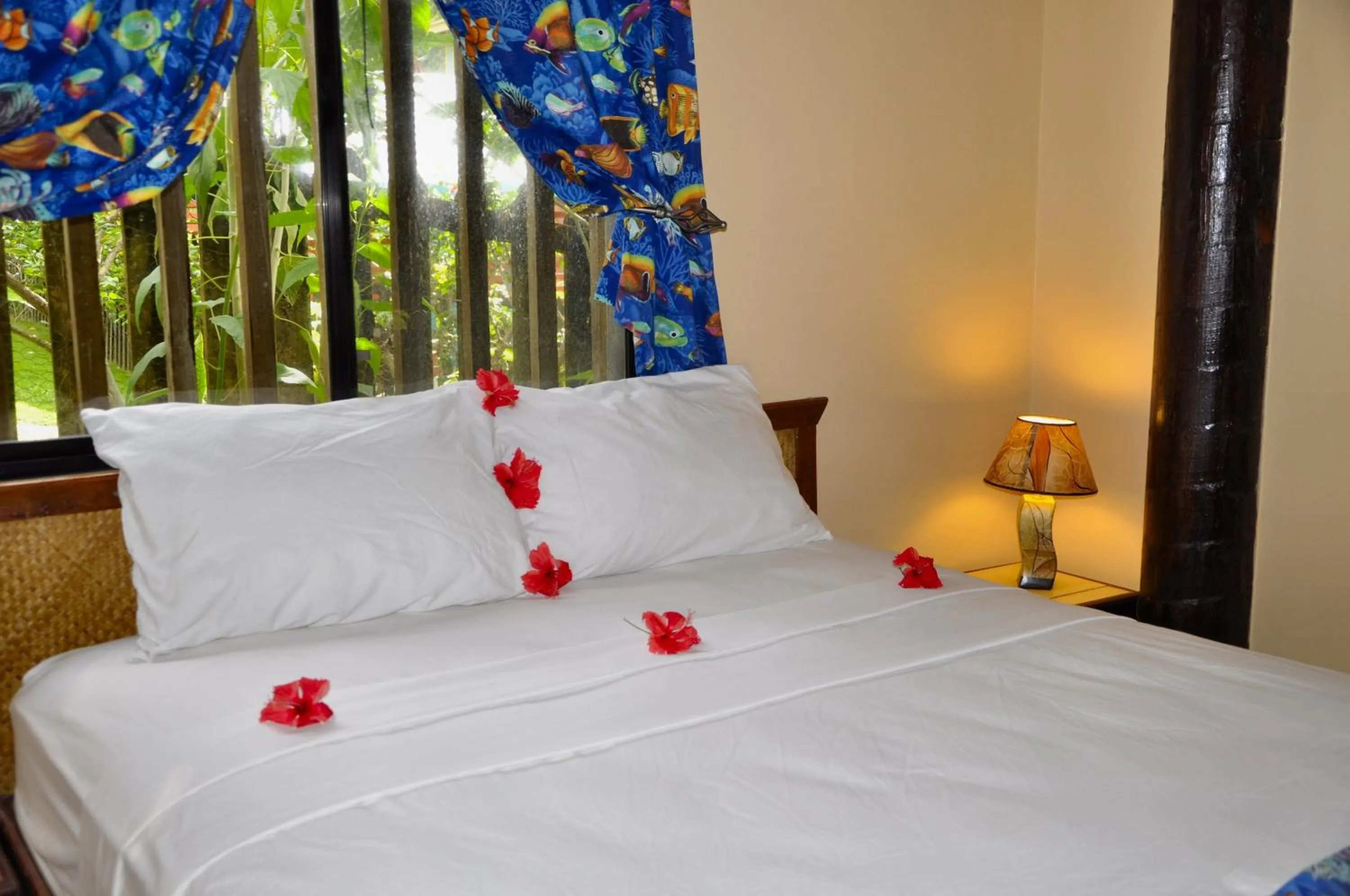 Bed in West Bay Lodge and Spa