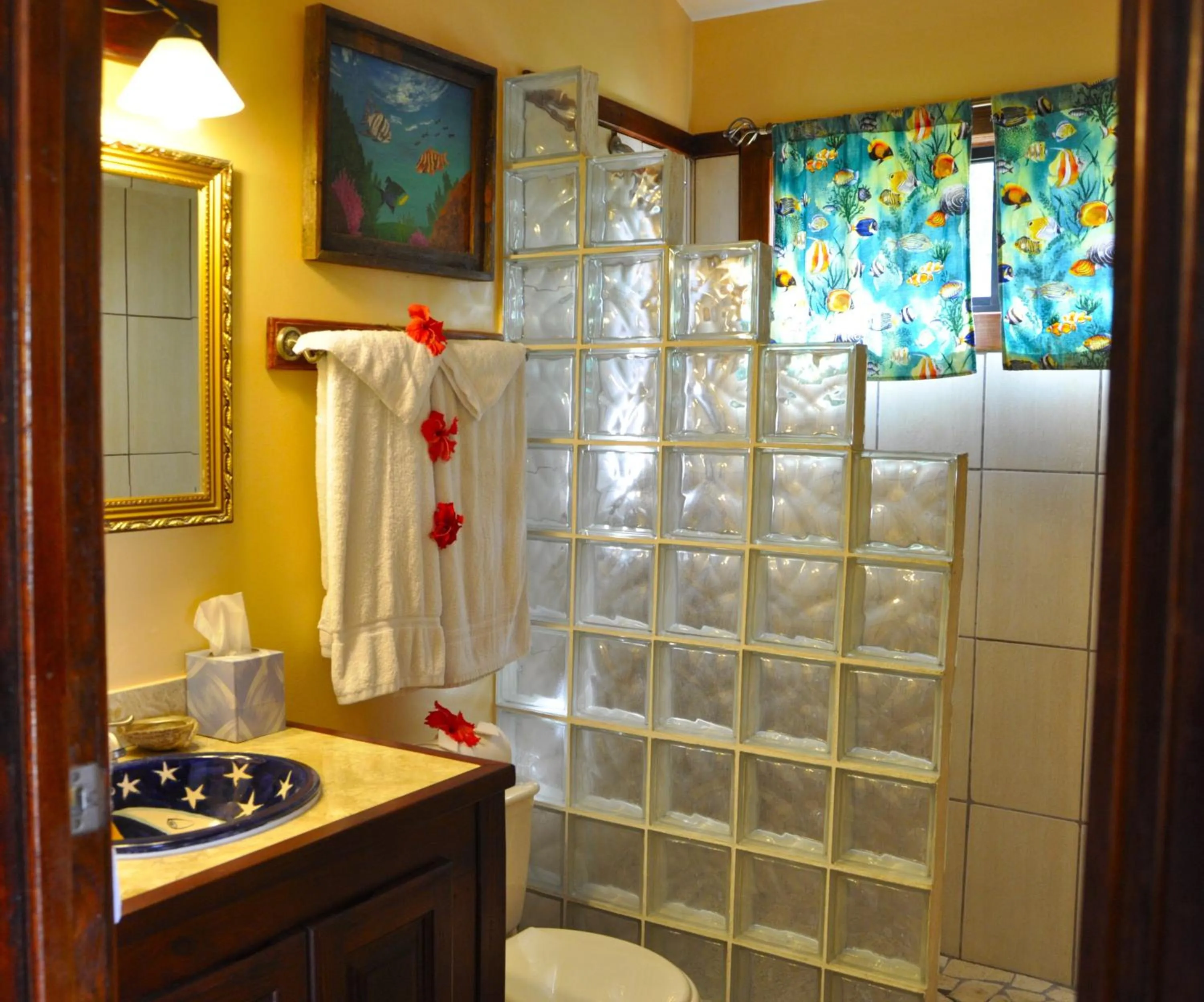 Bathroom in West Bay Lodge and Spa