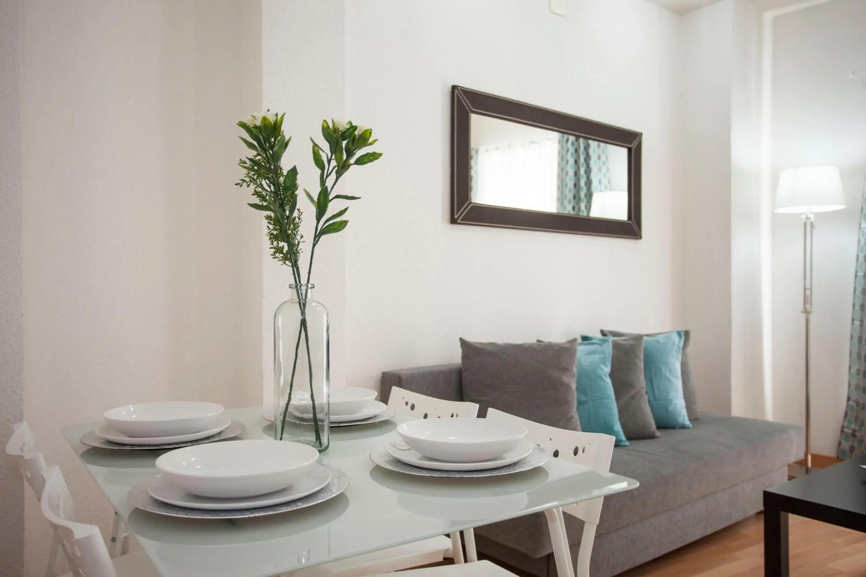 Dining Area in Fuencarral Apartments