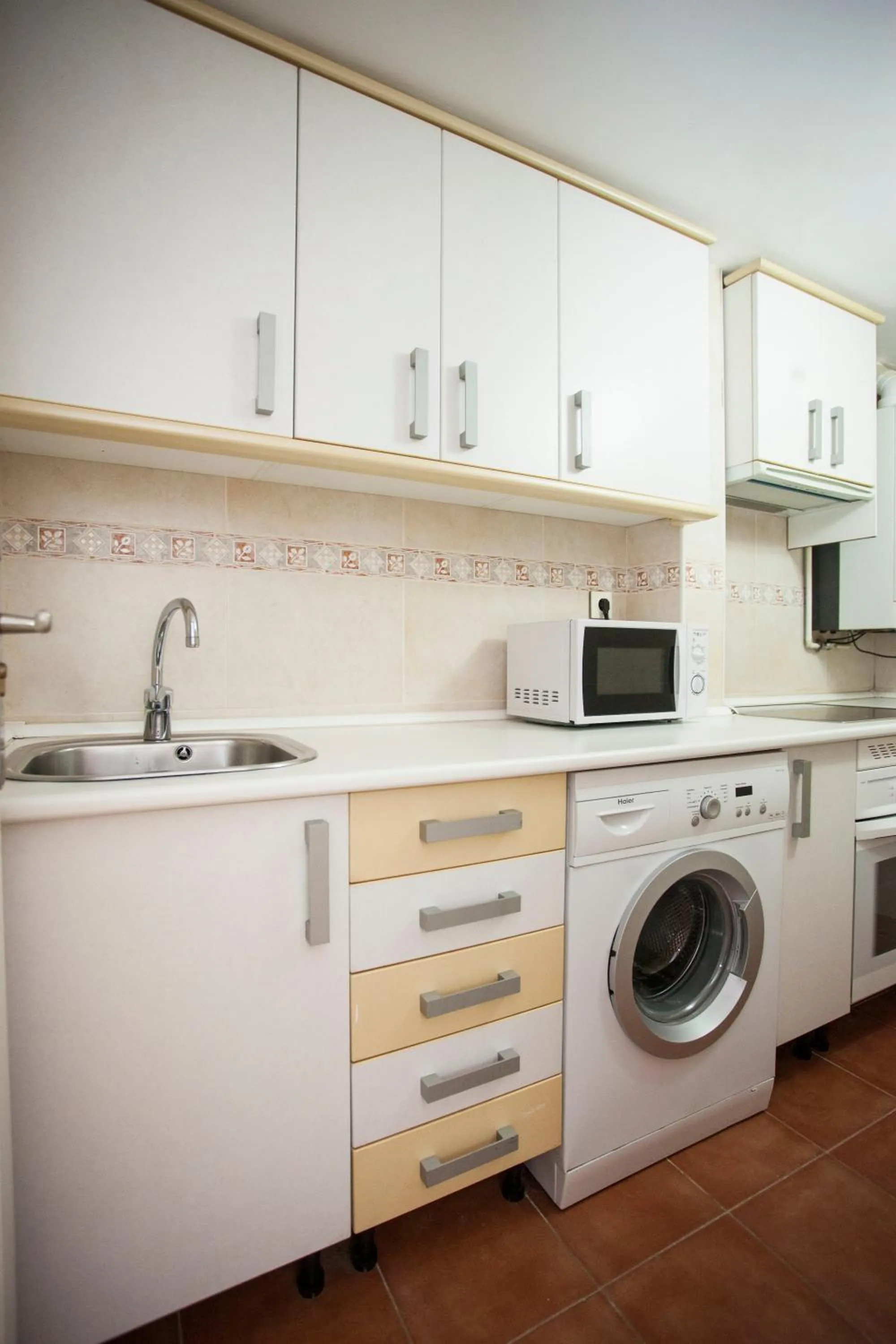 Kitchen or kitchenette in Fuencarral Apartments