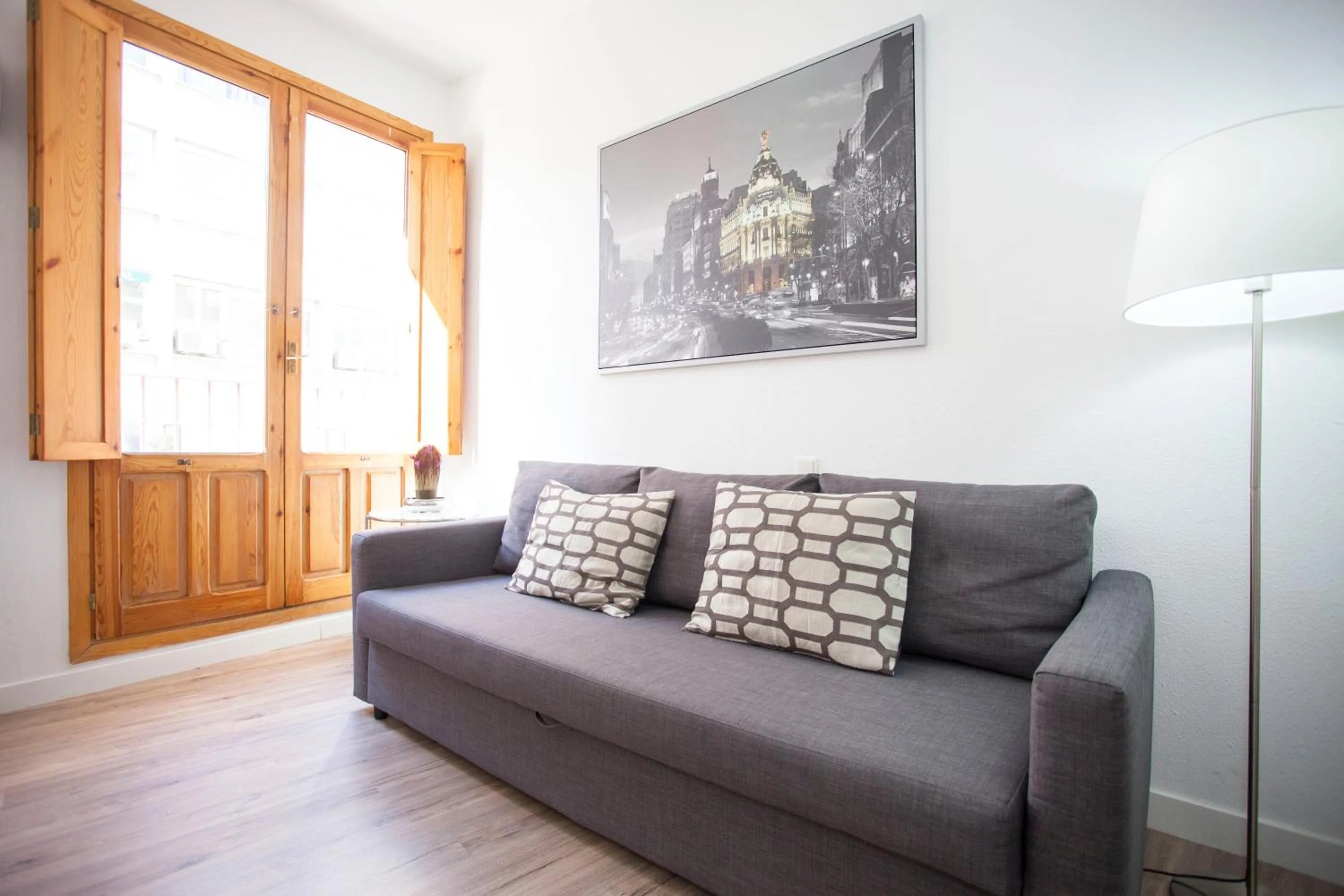 Balcony/Terrace in Fuencarral Apartments