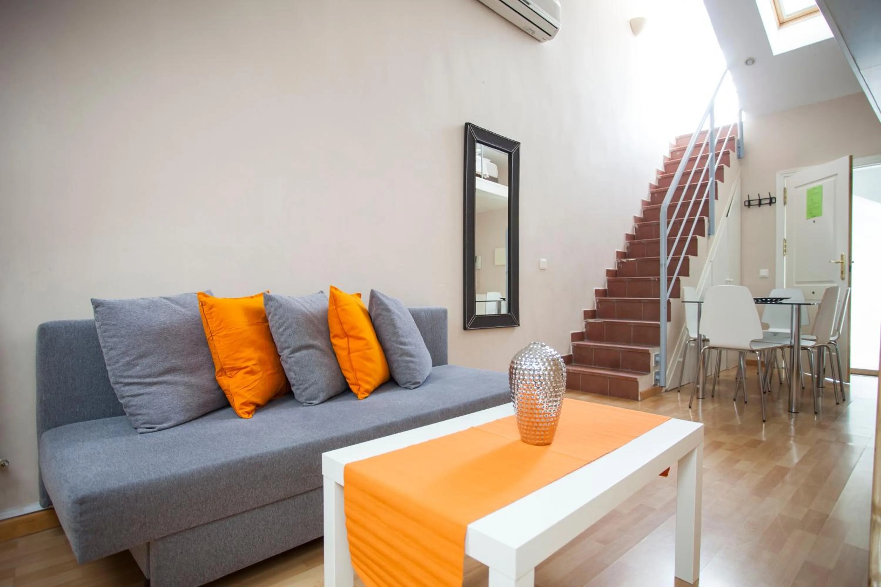 Living room in Fuencarral Apartments