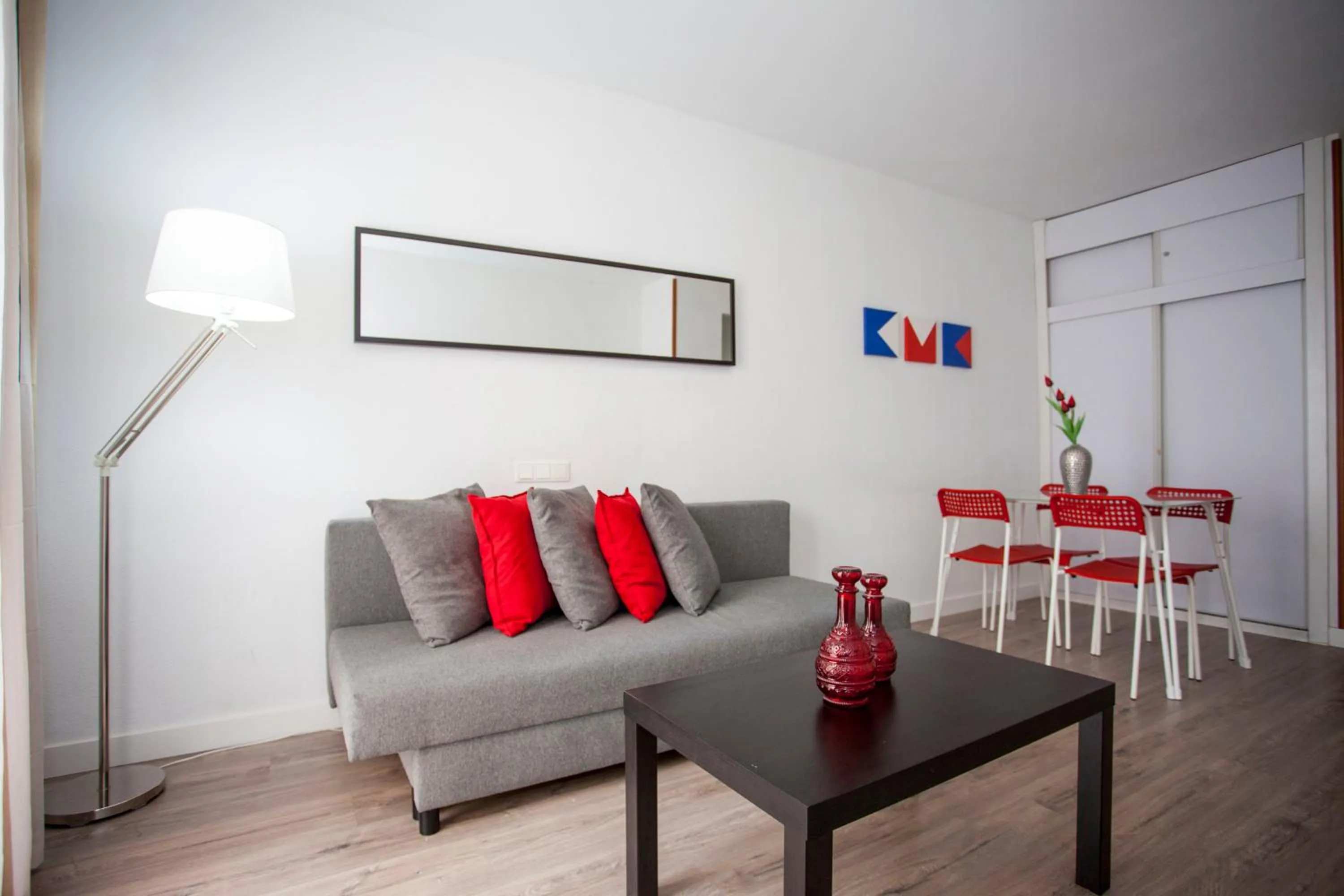 Living room in Fuencarral Apartments