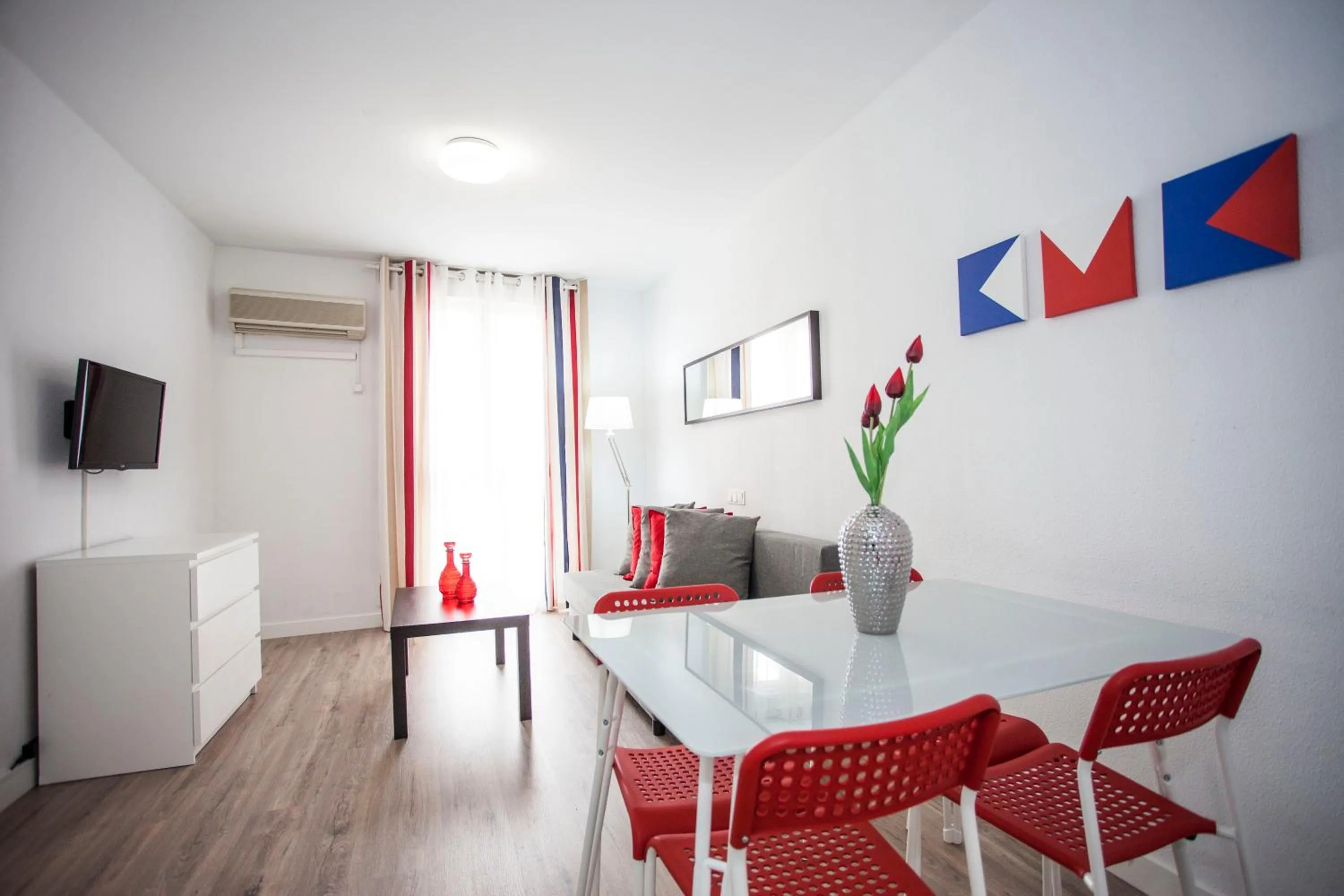 Living room in Fuencarral Apartments