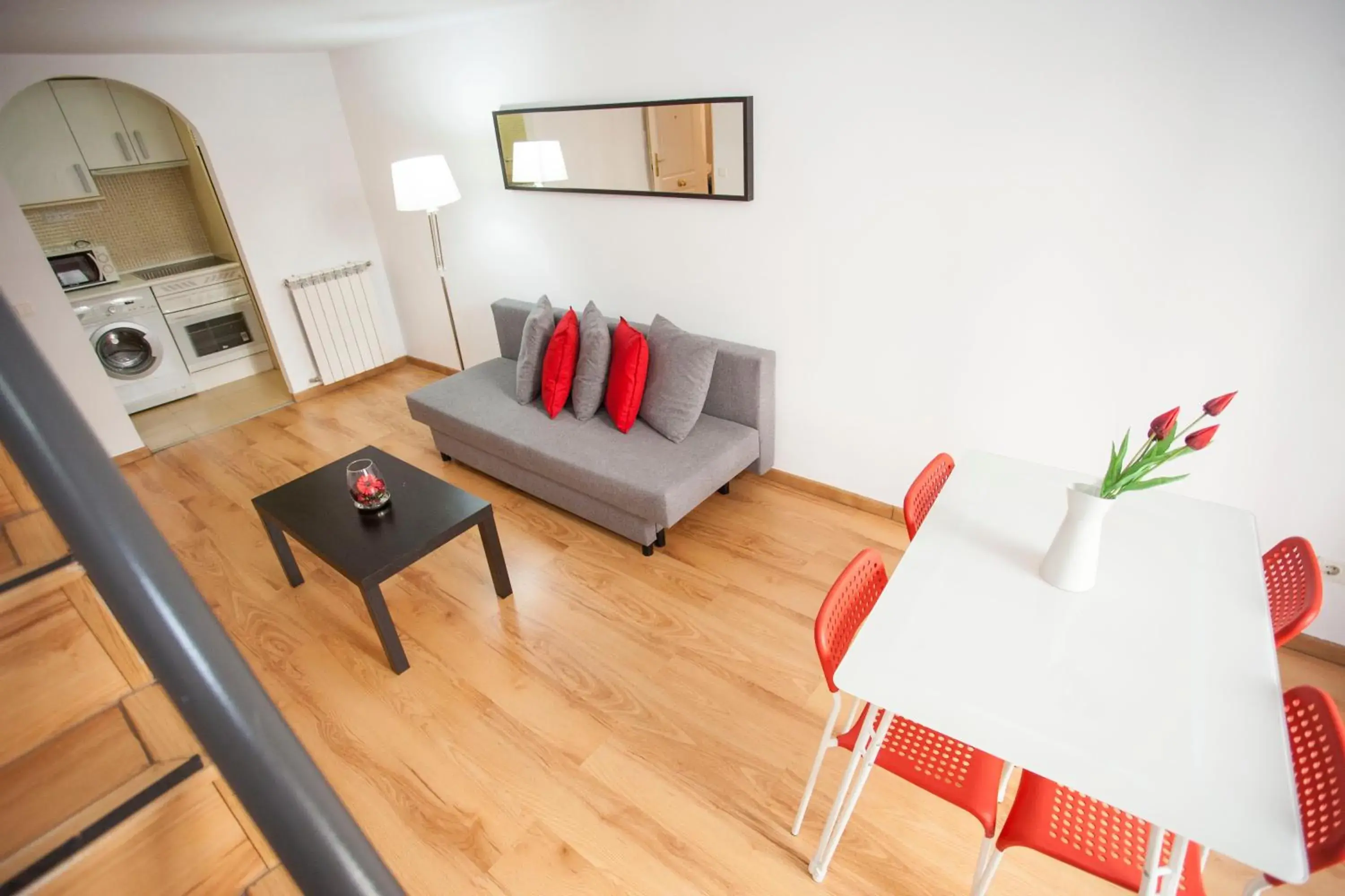 Living room, Seating Area in Fuencarral Apartments
